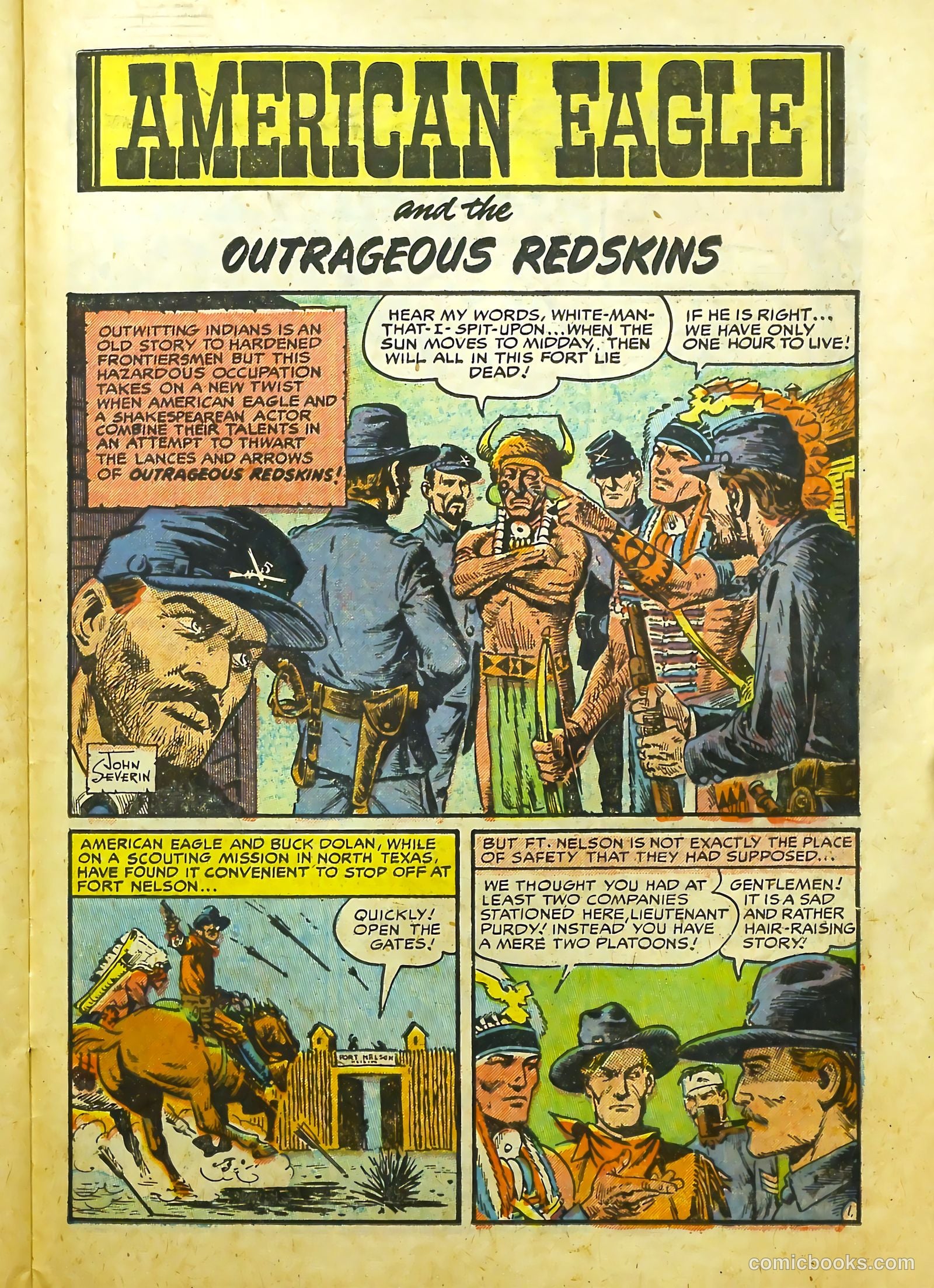 Prize Comics Western #109 (1950) — page 27 of 37