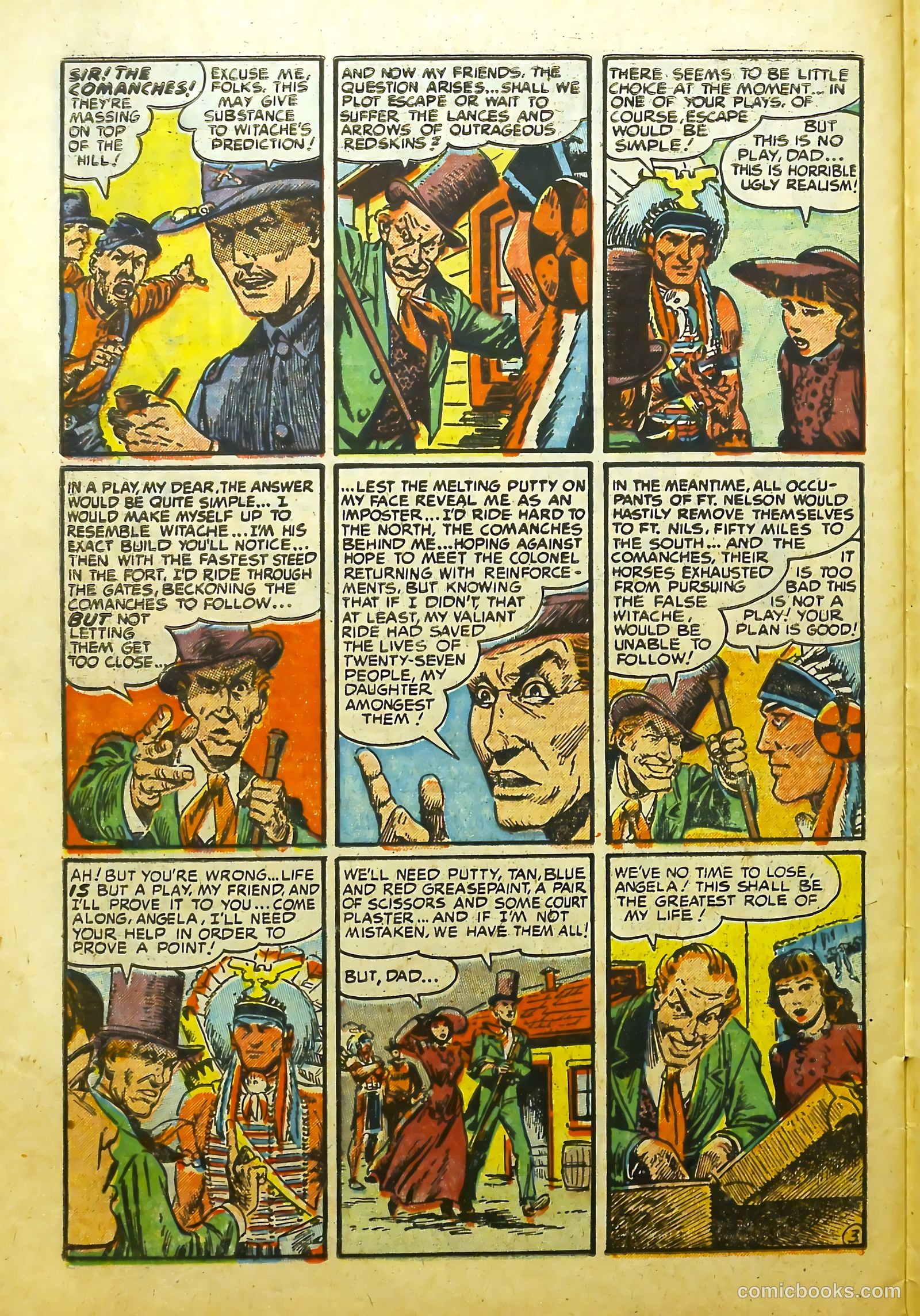 Prize Comics Western #109 (1950) — page 30 of 37