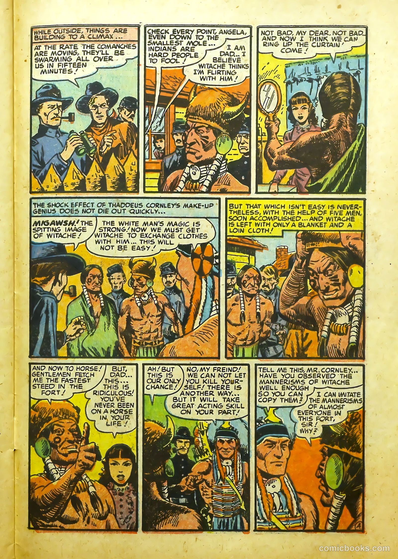 Prize Comics Western #109 (1950) — page 31 of 37