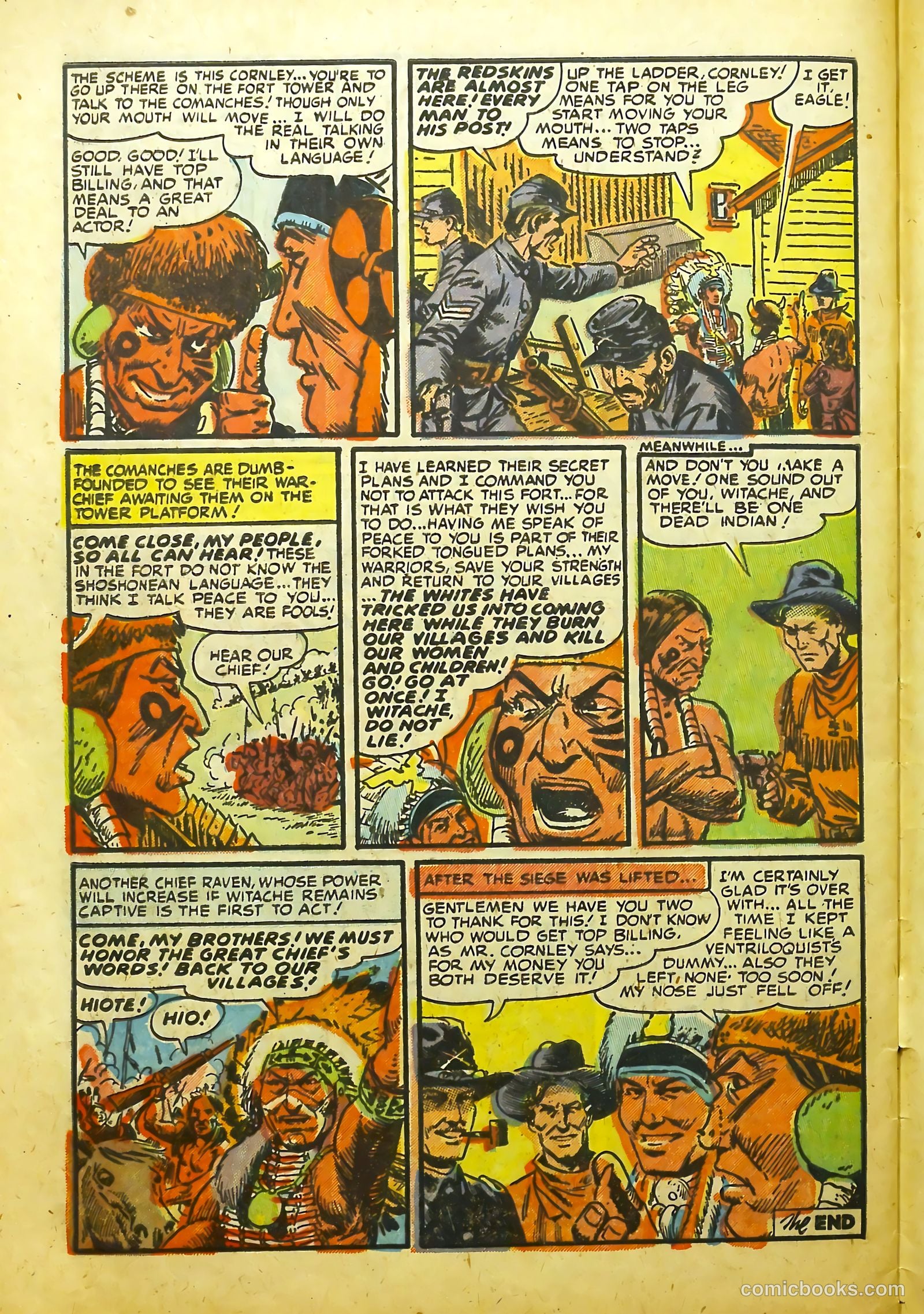 Prize Comics Western #109 (1950) — page 32 of 37