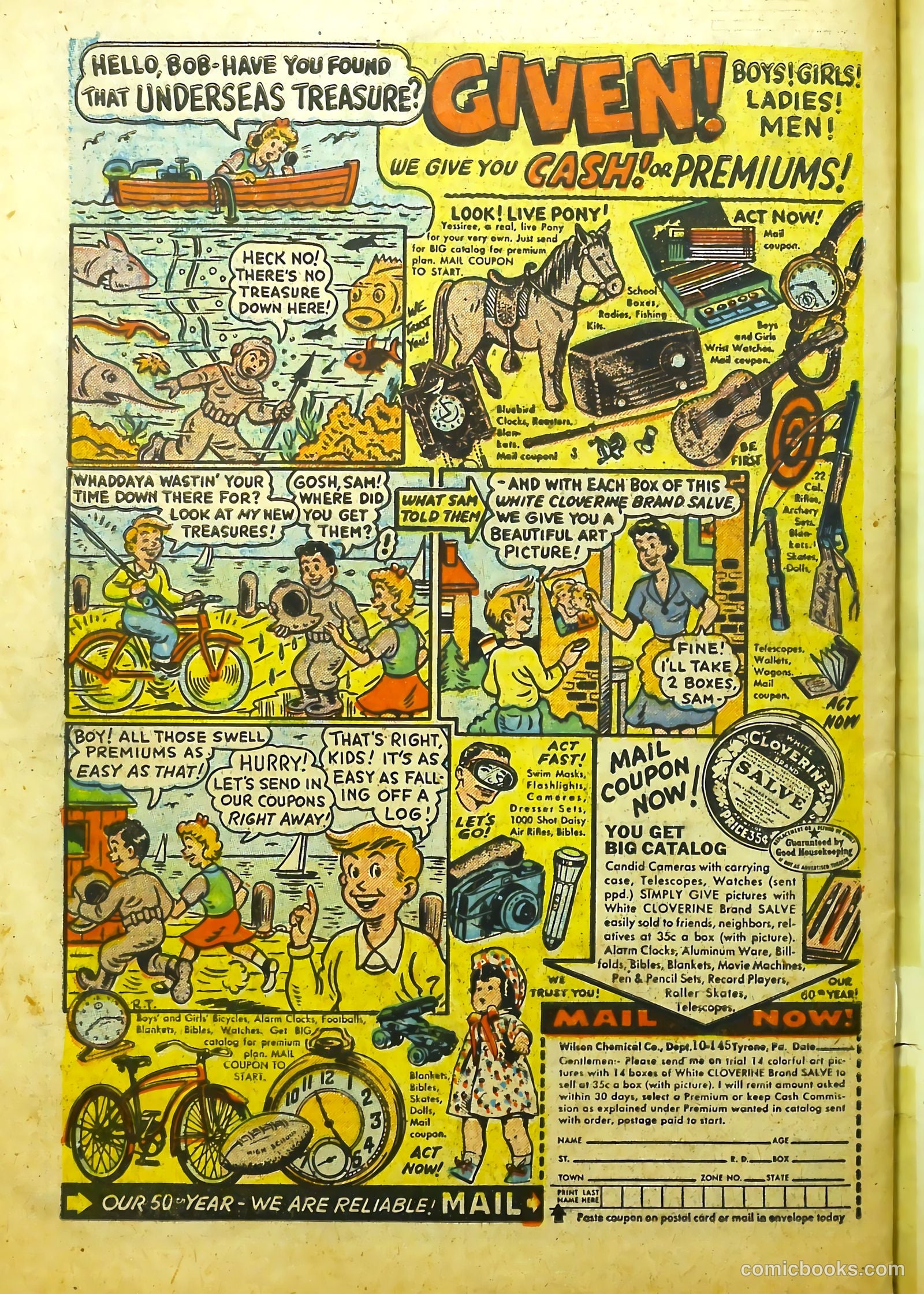 Prize Comics Western #109 (1950) — page 34 of 37