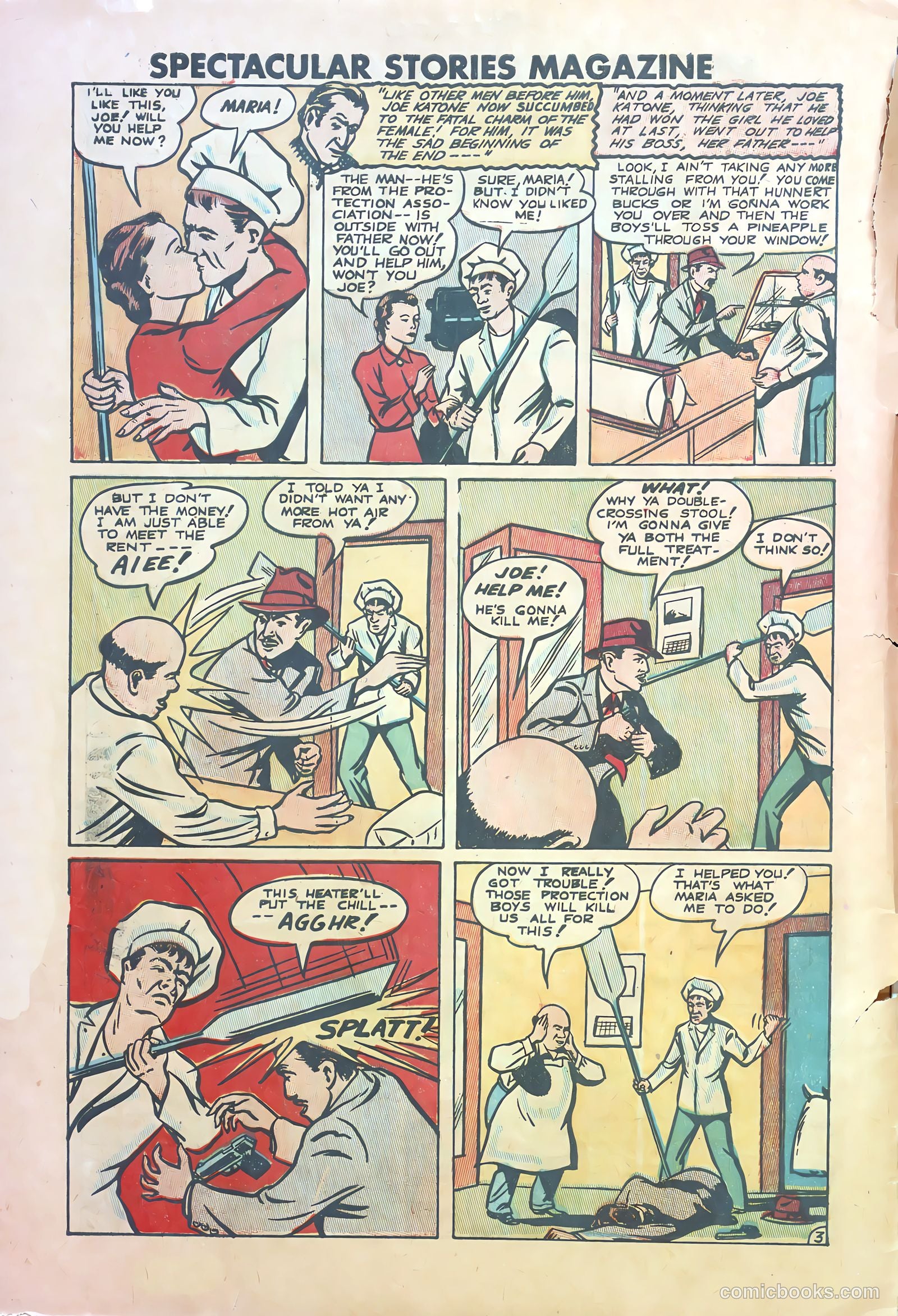 Spectacular Stories Magazine #4 (1950) — page 4 of 36