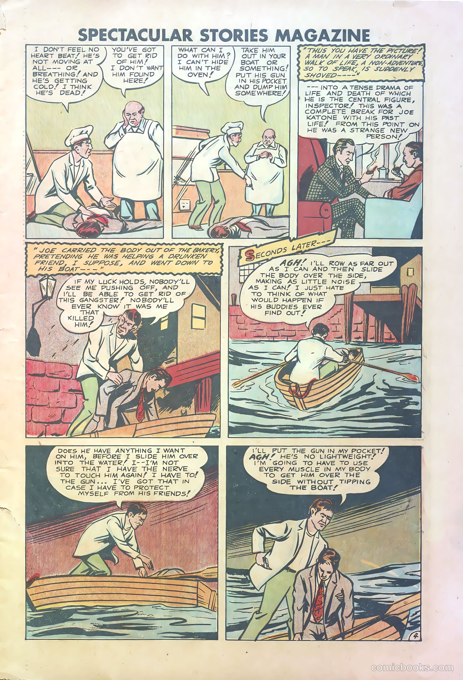 Spectacular Stories Magazine #4 (1950) — page 5 of 36