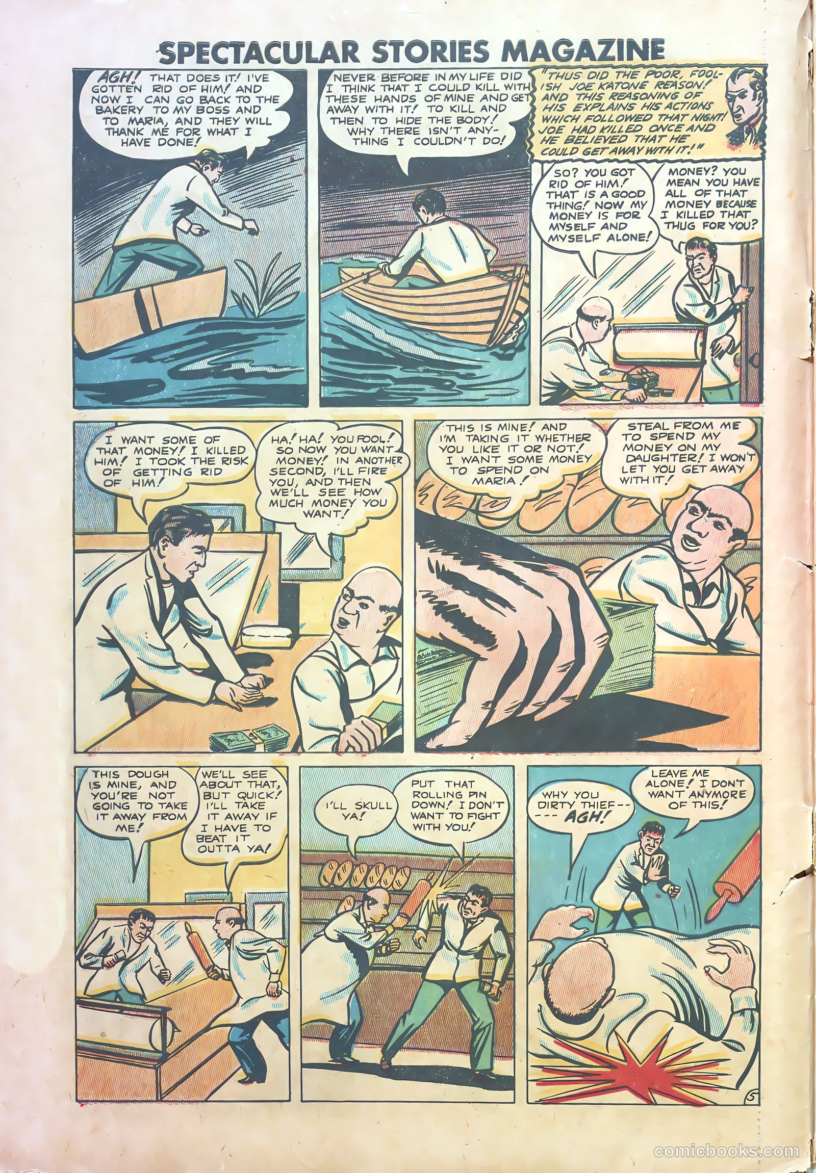 Spectacular Stories Magazine #4 (1950) — page 6 of 36