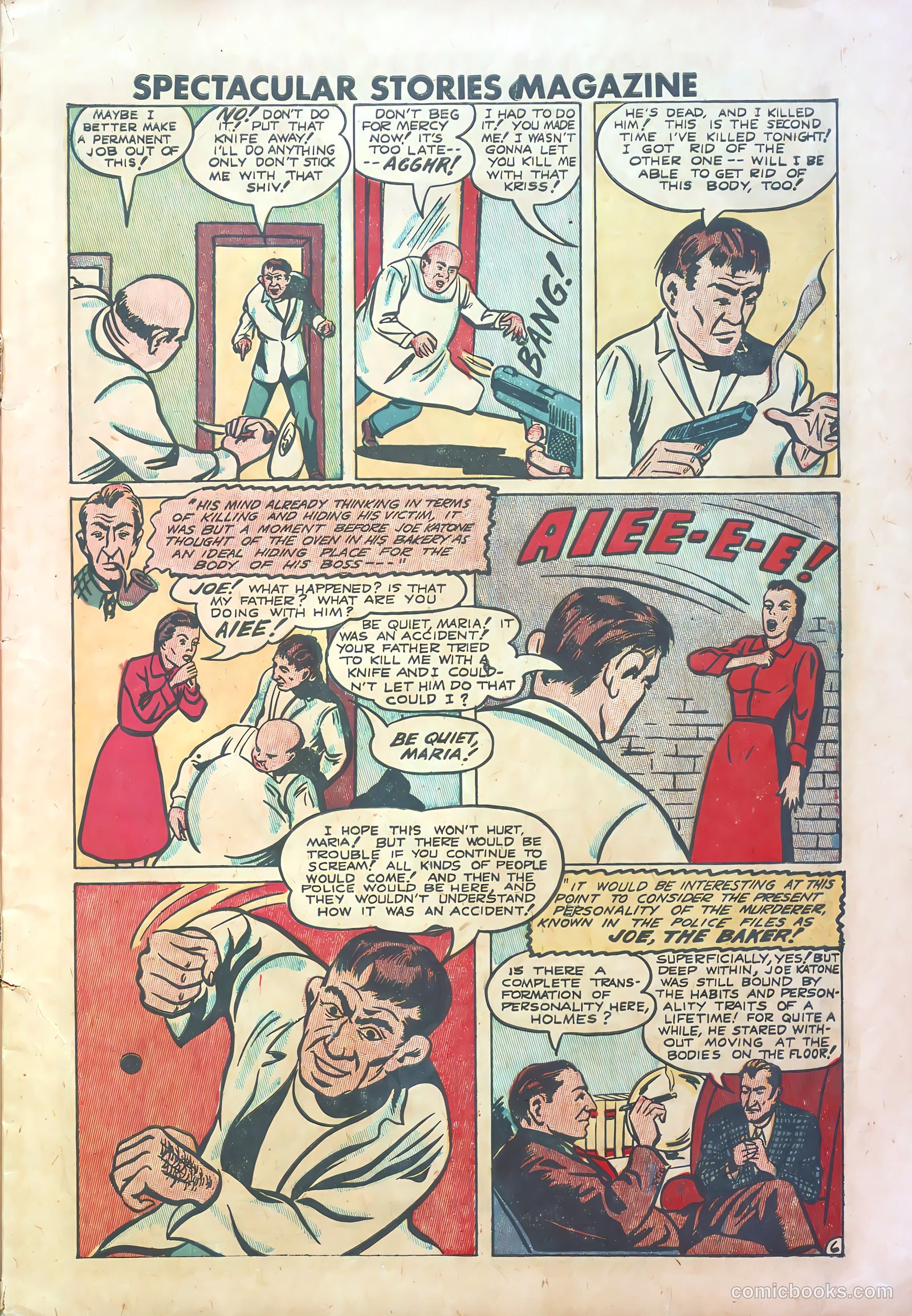 Spectacular Stories Magazine #4 (1950) — page 7 of 36