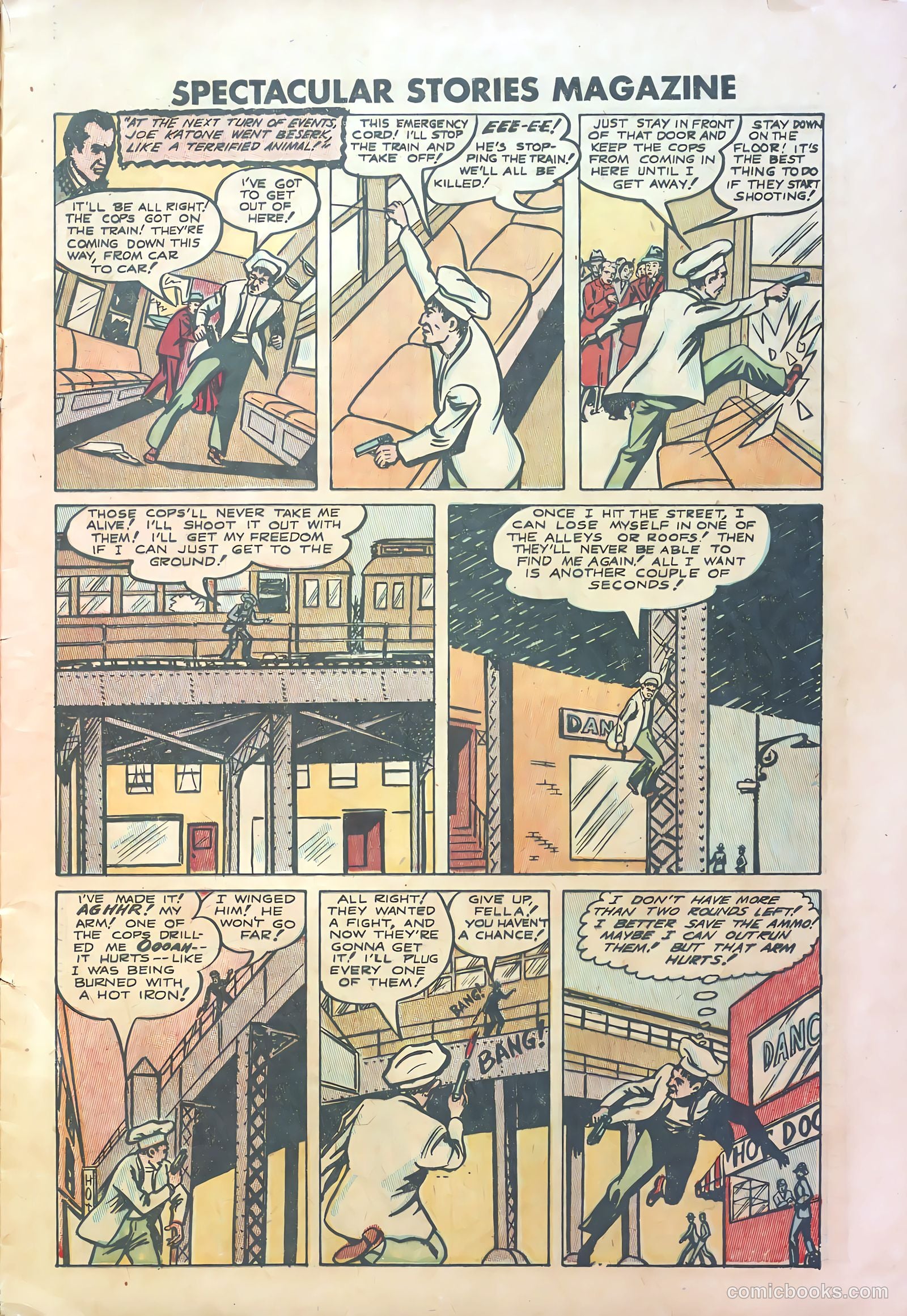Spectacular Stories Magazine #4 (1950) — page 9 of 36