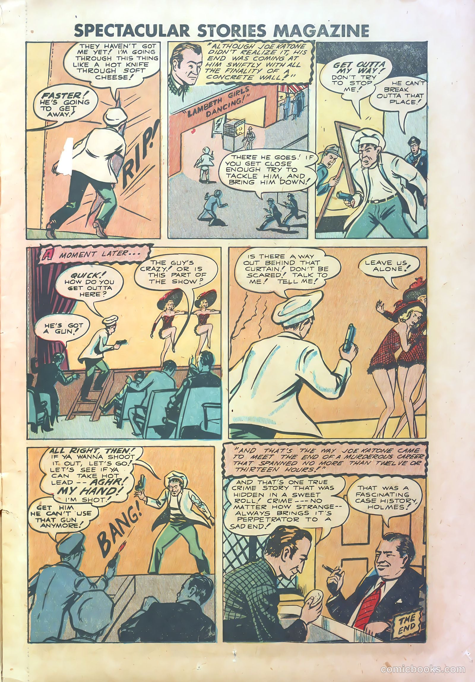 Spectacular Stories Magazine #4 (1950) — page 11 of 36