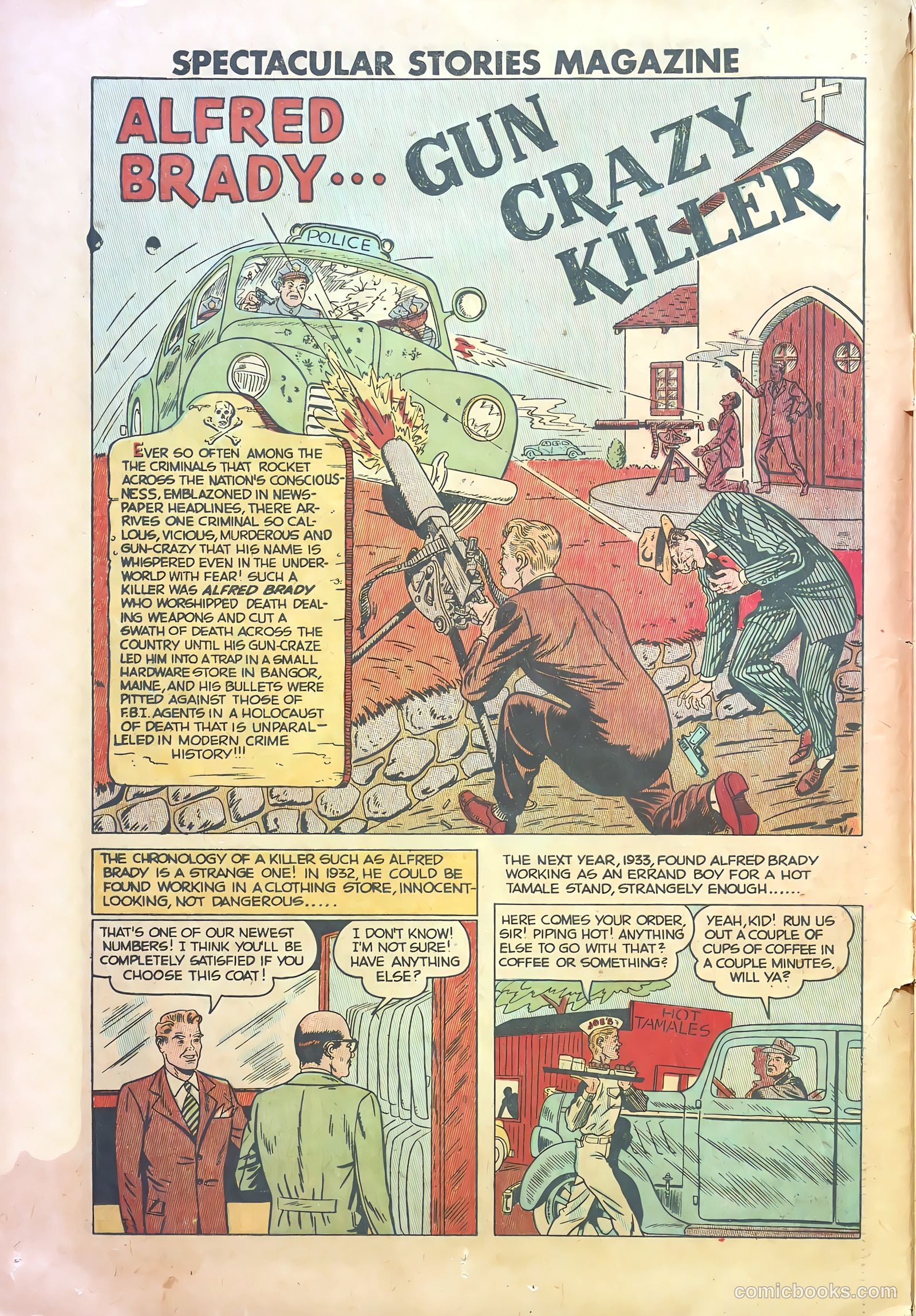Spectacular Stories Magazine #4 (1950) — page 12 of 36