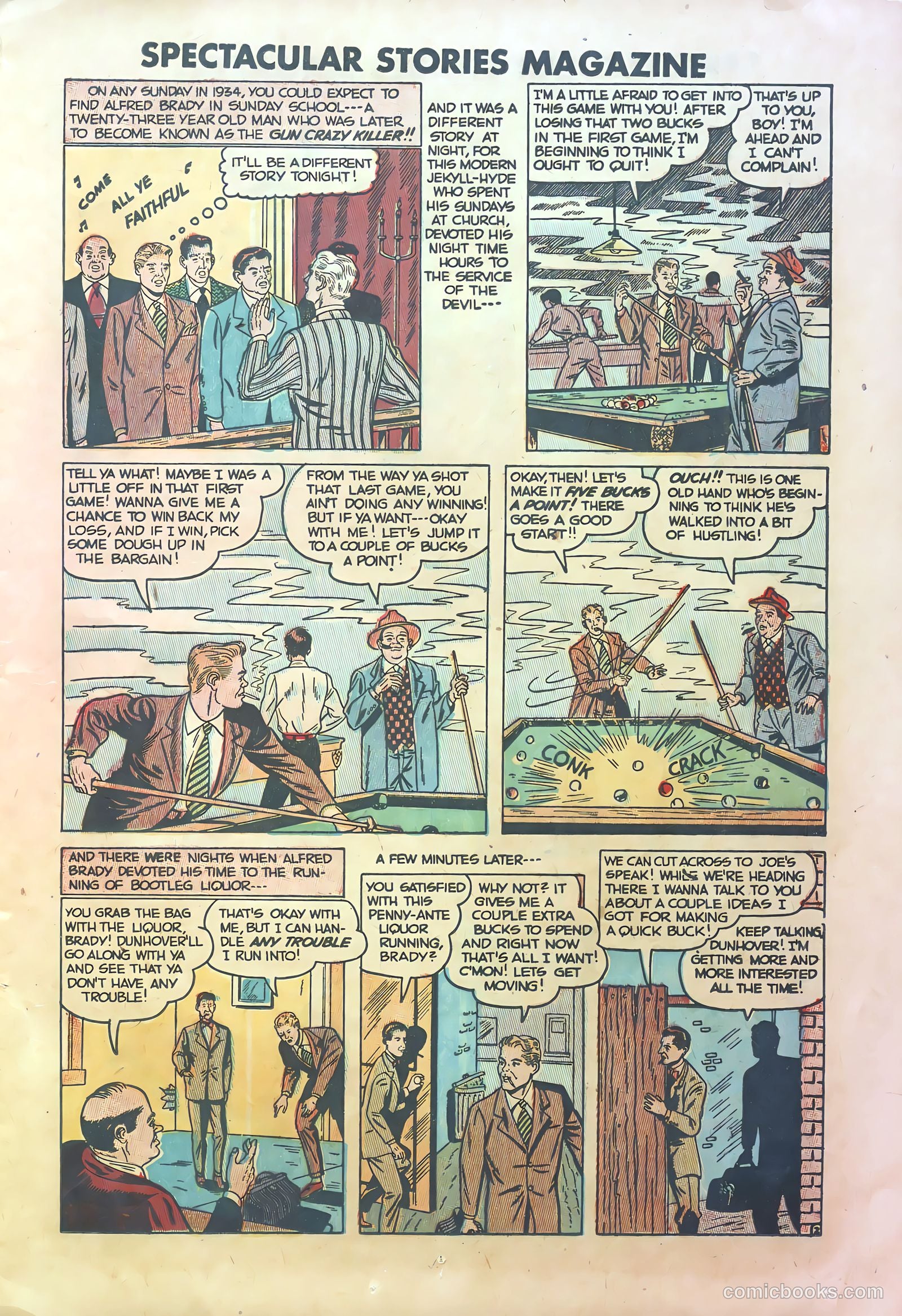 Spectacular Stories Magazine #4 (1950) — page 13 of 36