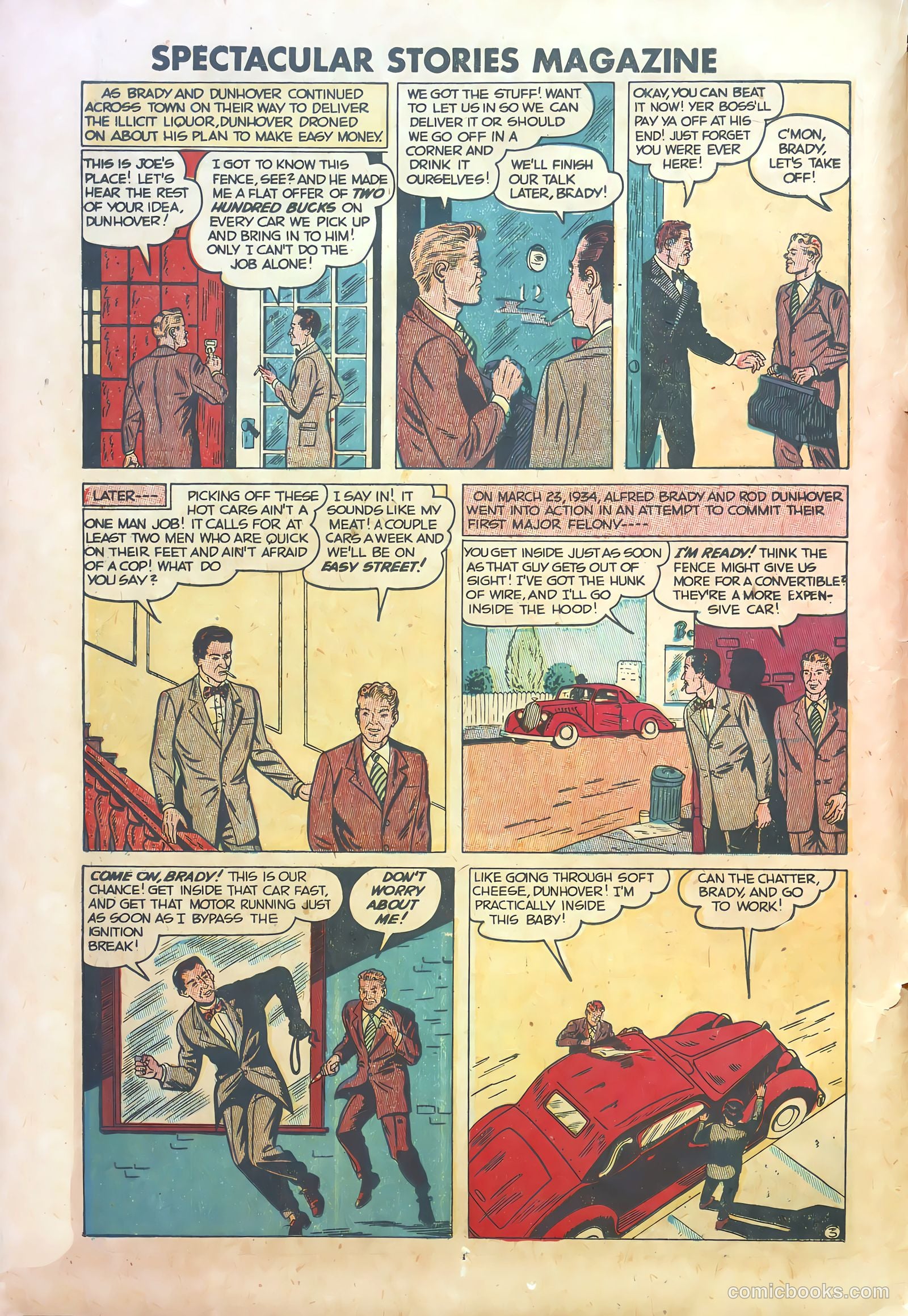 Spectacular Stories Magazine #4 (1950) — page 14 of 36