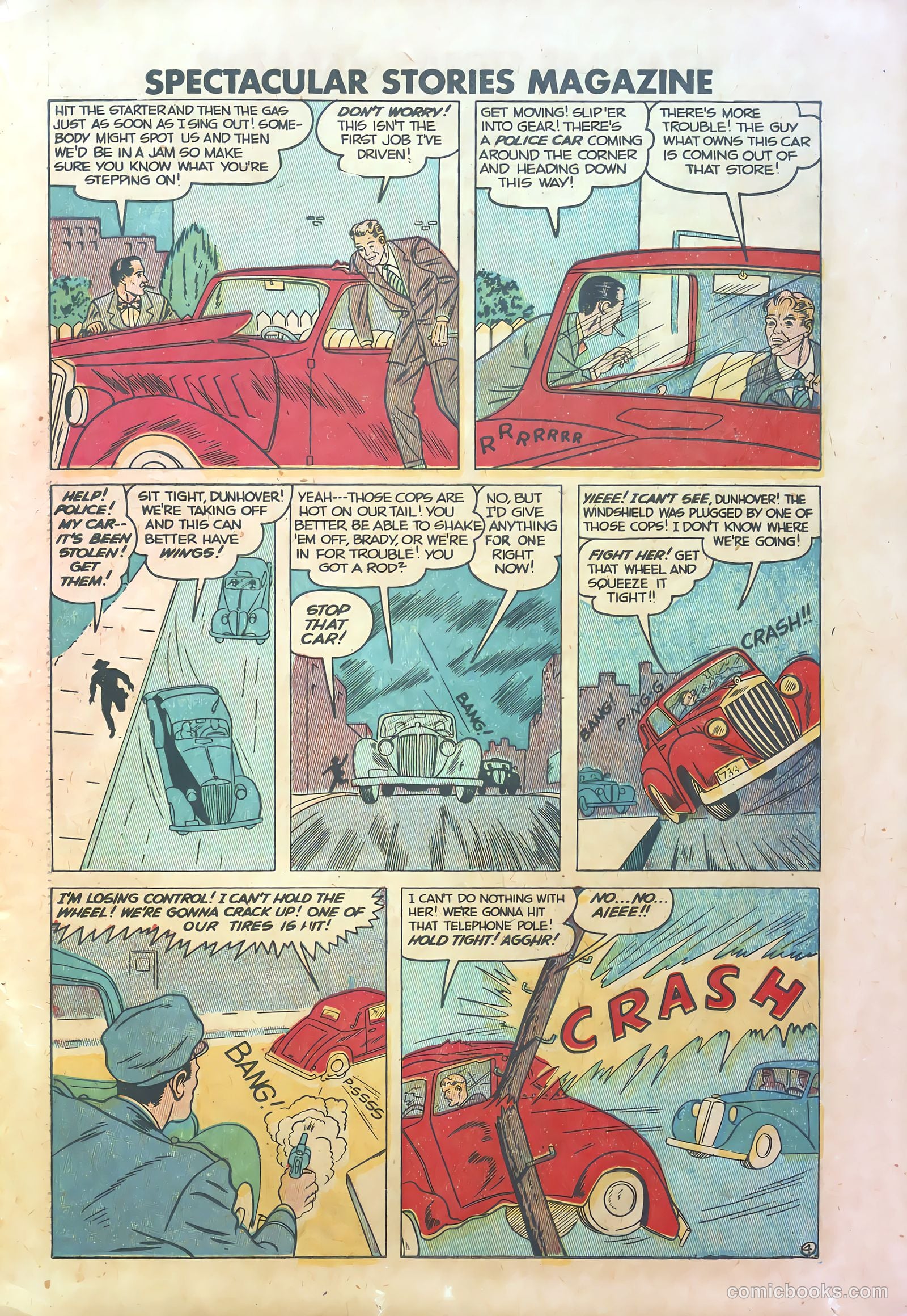 Spectacular Stories Magazine #4 (1950) — page 15 of 36