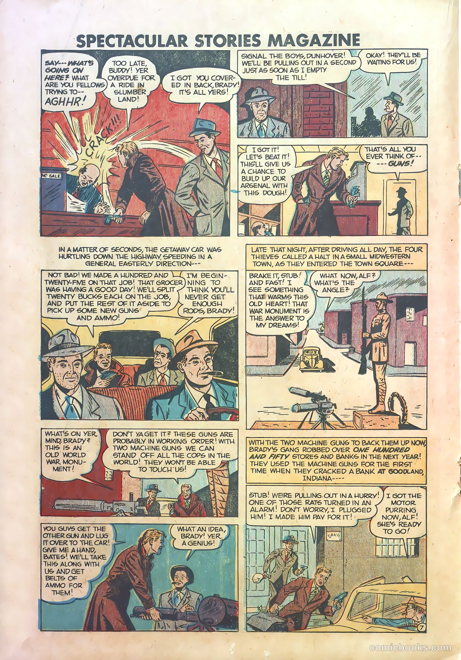 Spectacular Stories Magazine #4 (1950) — page 18 of 36
