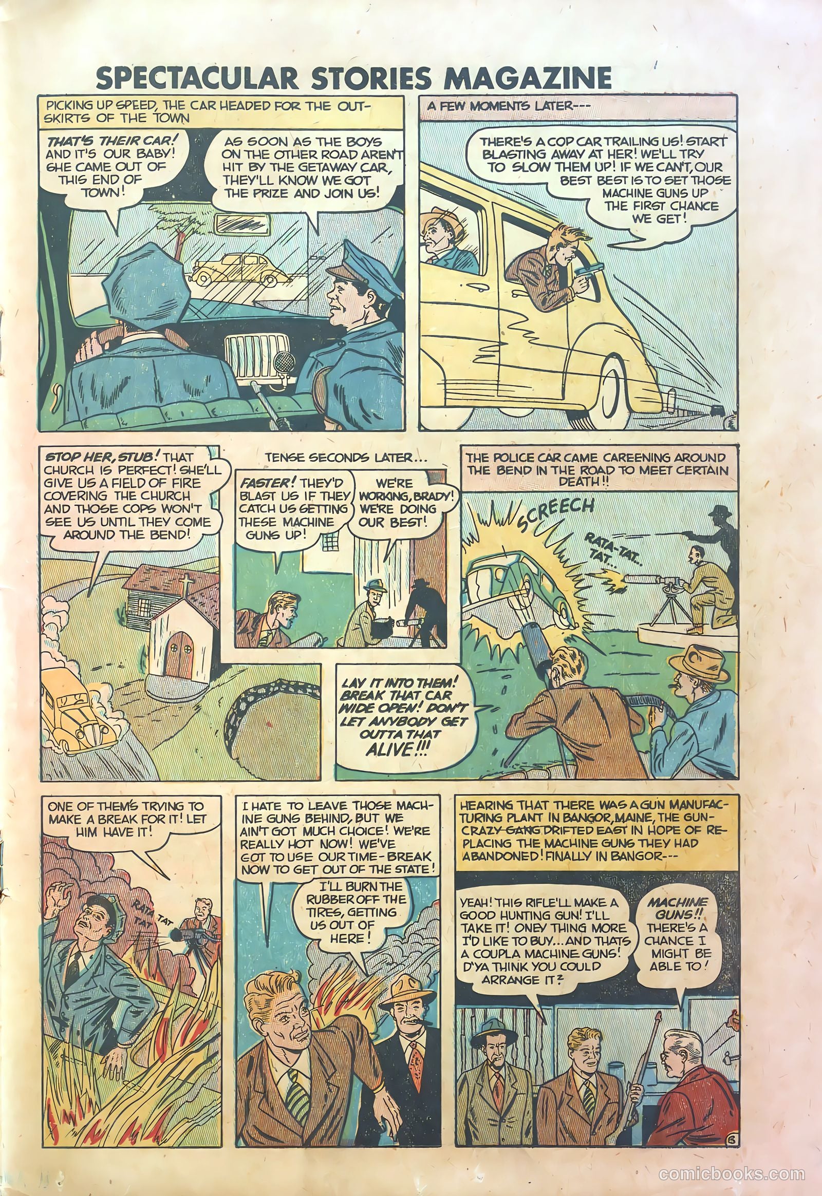 Spectacular Stories Magazine #4 (1950) — page 19 of 36