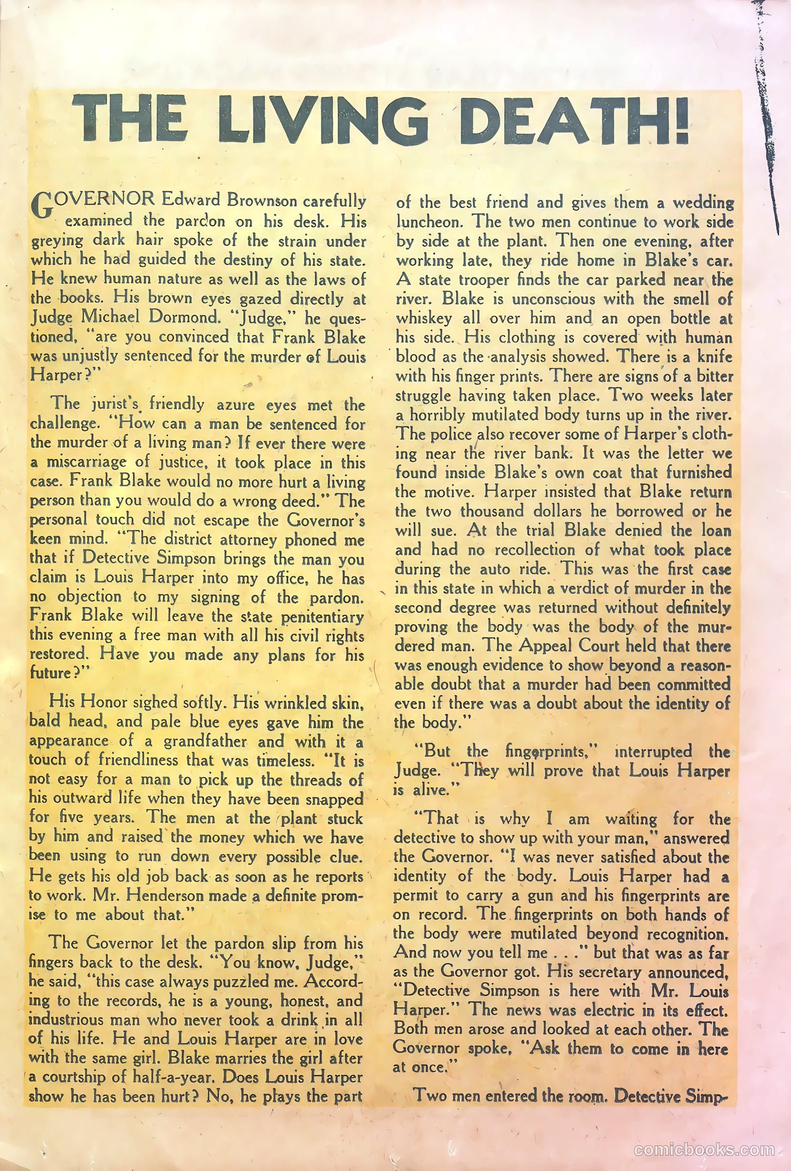 Spectacular Stories Magazine #4 (1950) — page 21 of 36