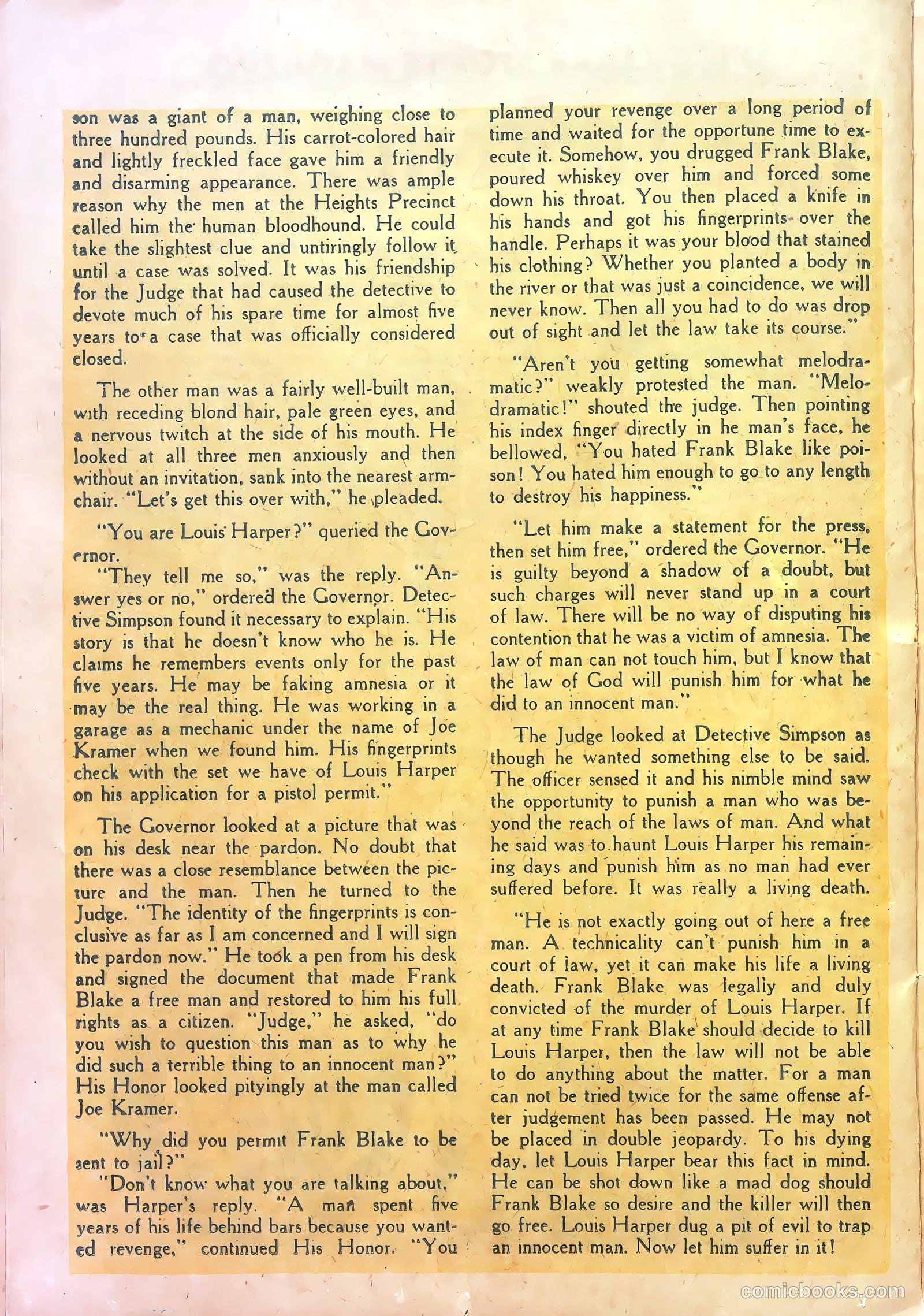Spectacular Stories Magazine #4 (1950) — page 22 of 36