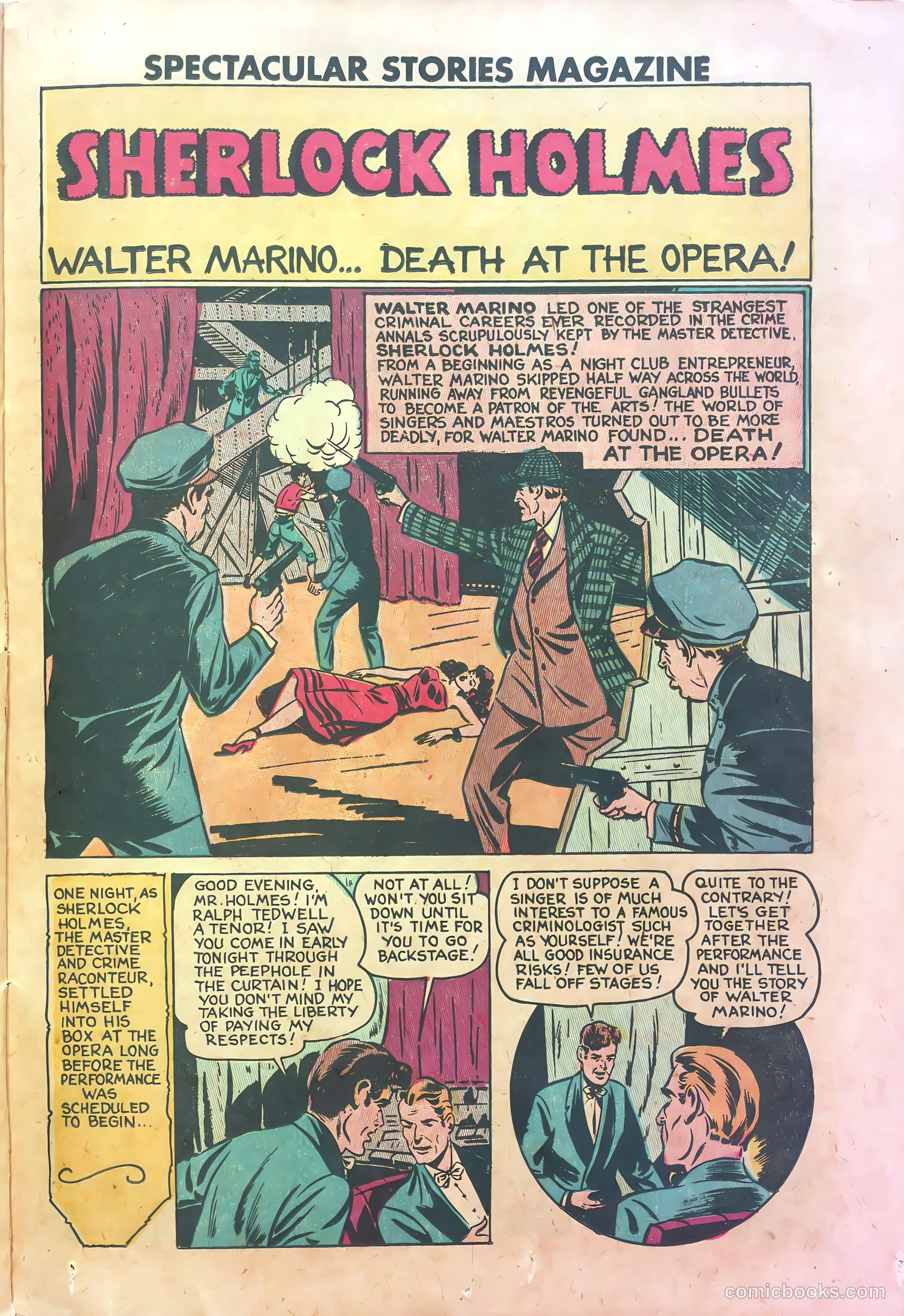 Spectacular Stories Magazine #4 (1950) — page 23 of 36