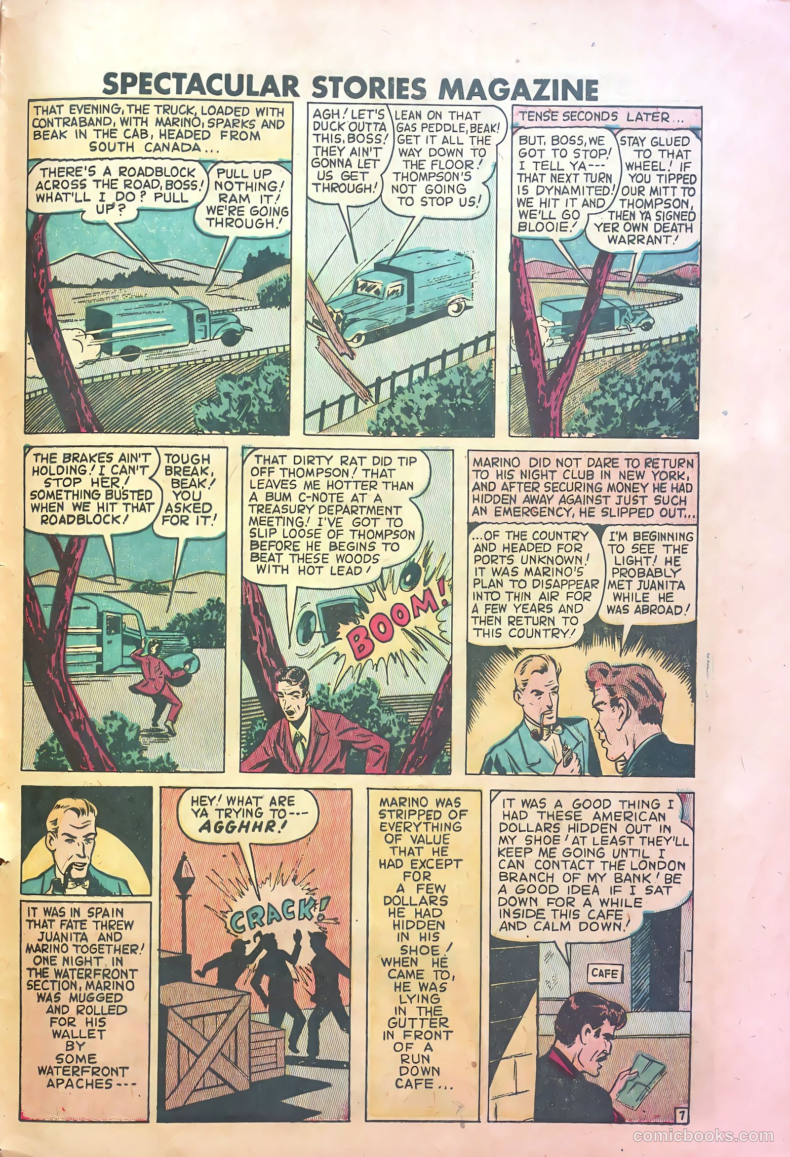 Spectacular Stories Magazine #4 (1950) — page 29 of 36