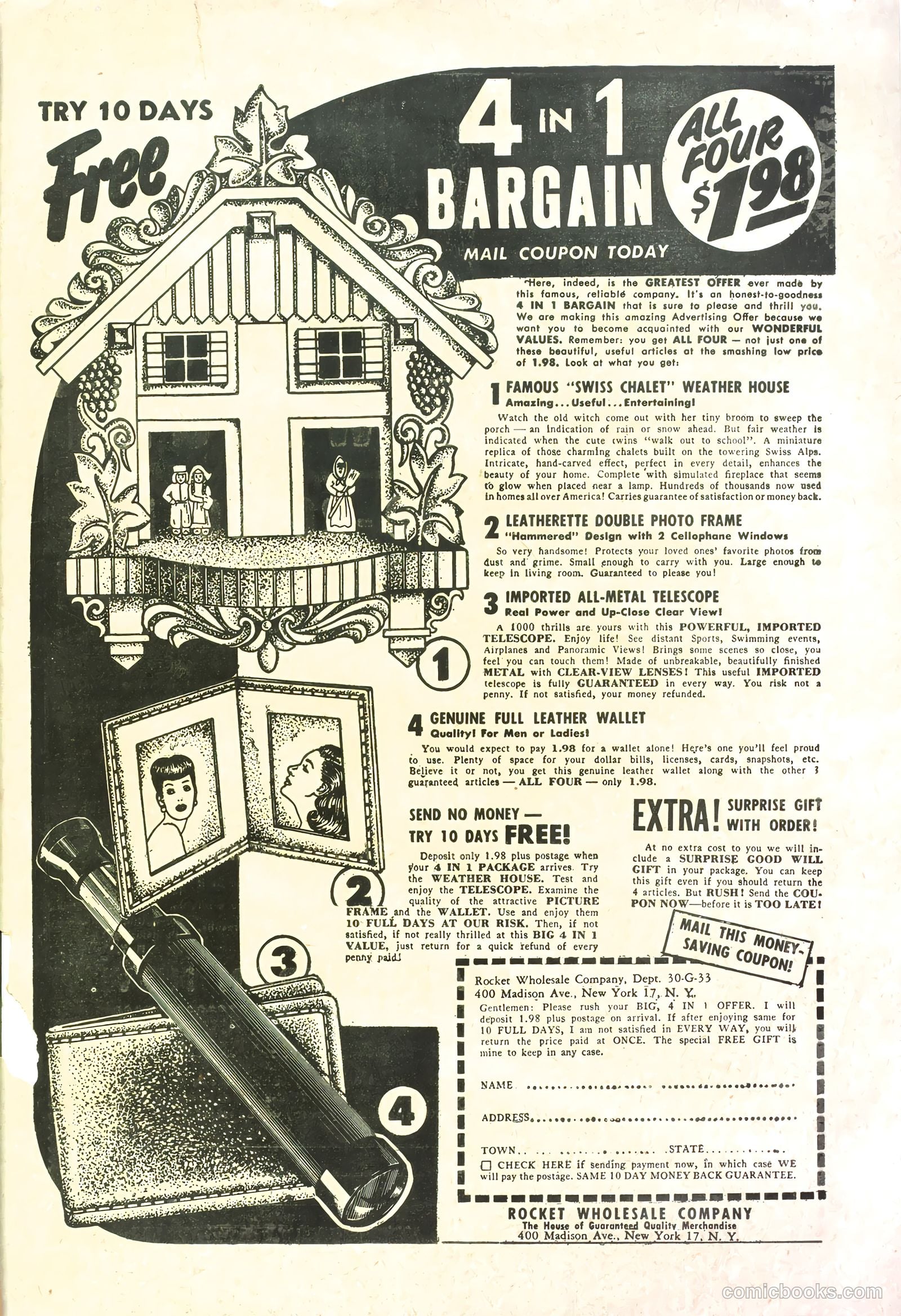 Spectacular Stories Magazine #4 (1950) — page 35 of 36