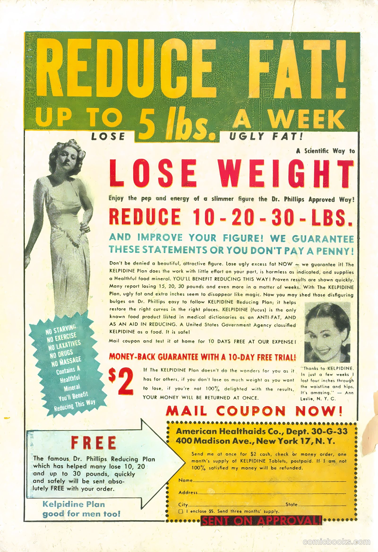 Spectacular Stories Magazine #4 (1950) — page 36 of 36