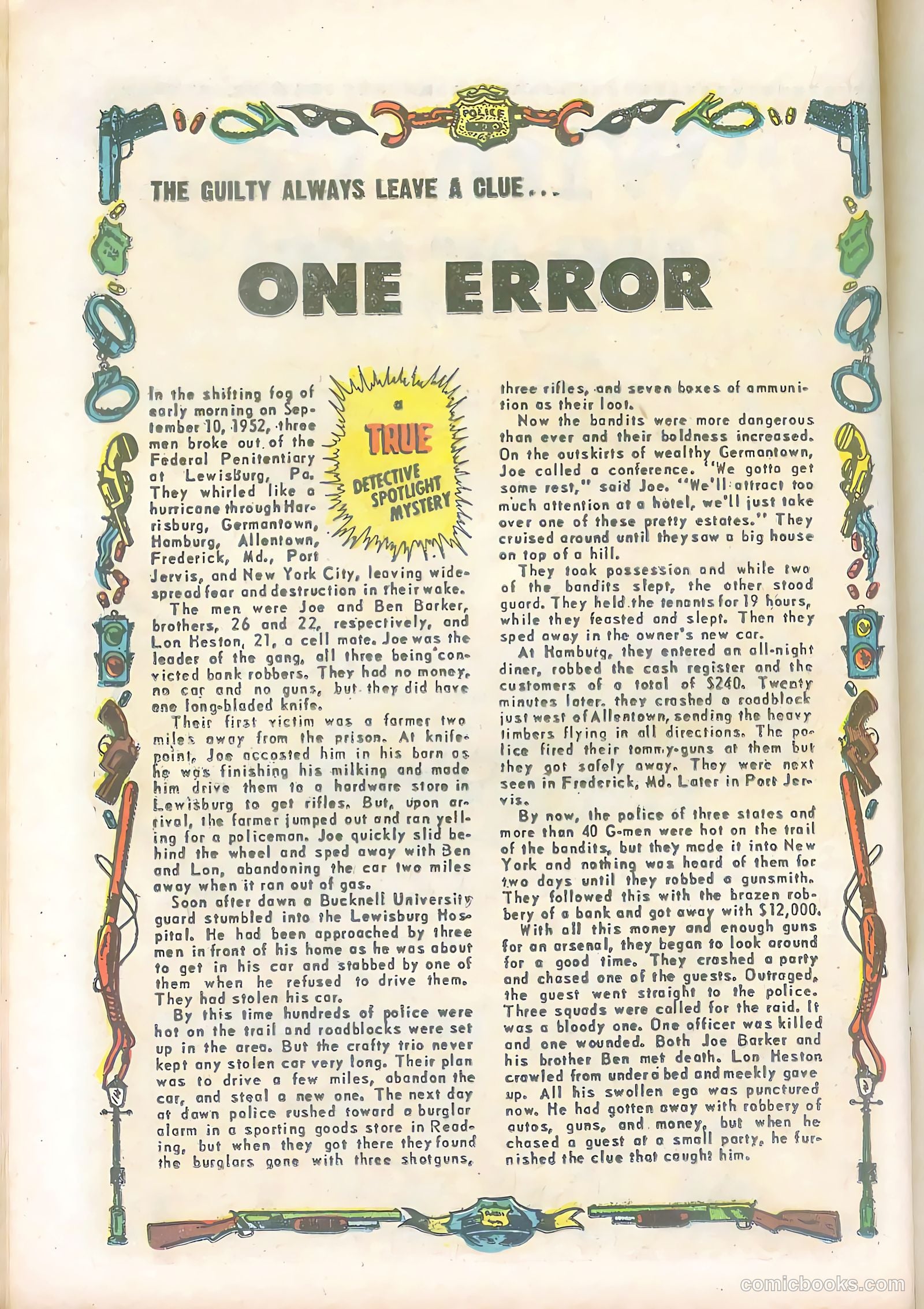Justice Traps the Guilty #62 (1948) — page 16 of 36
