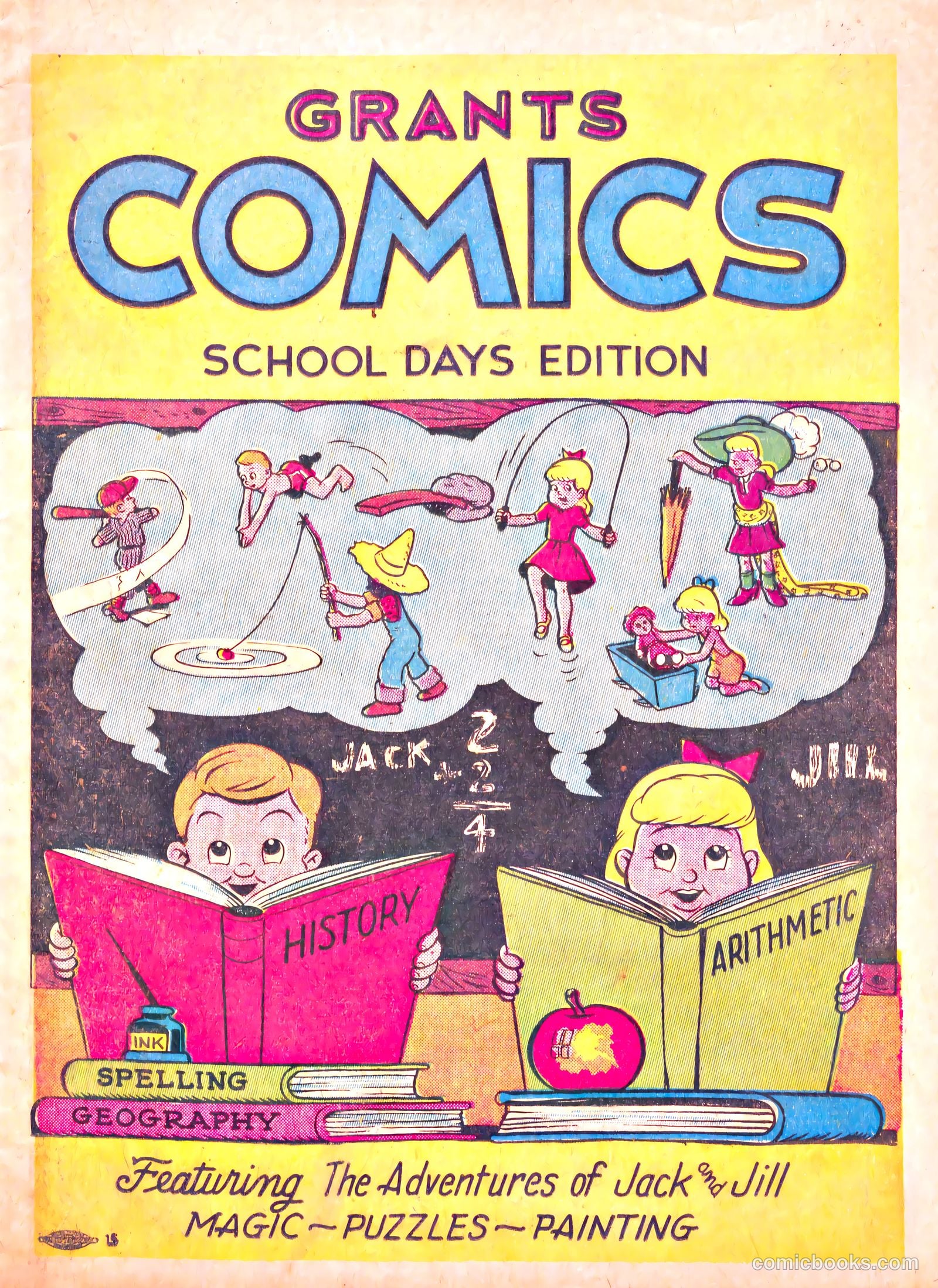 grants comics school day edition #nn