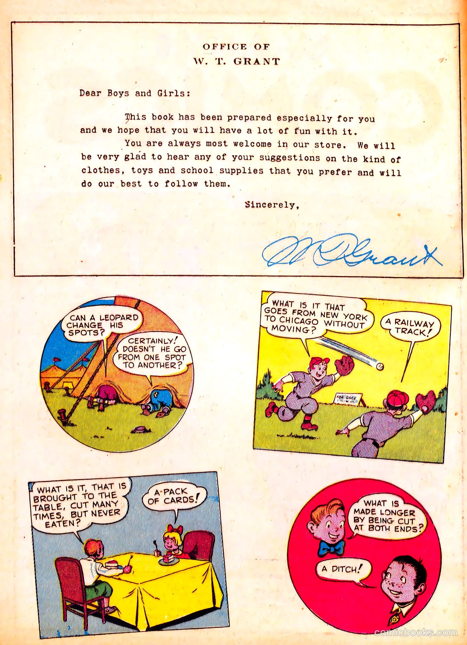 grants comics school day edition #nn — page 2 of 15