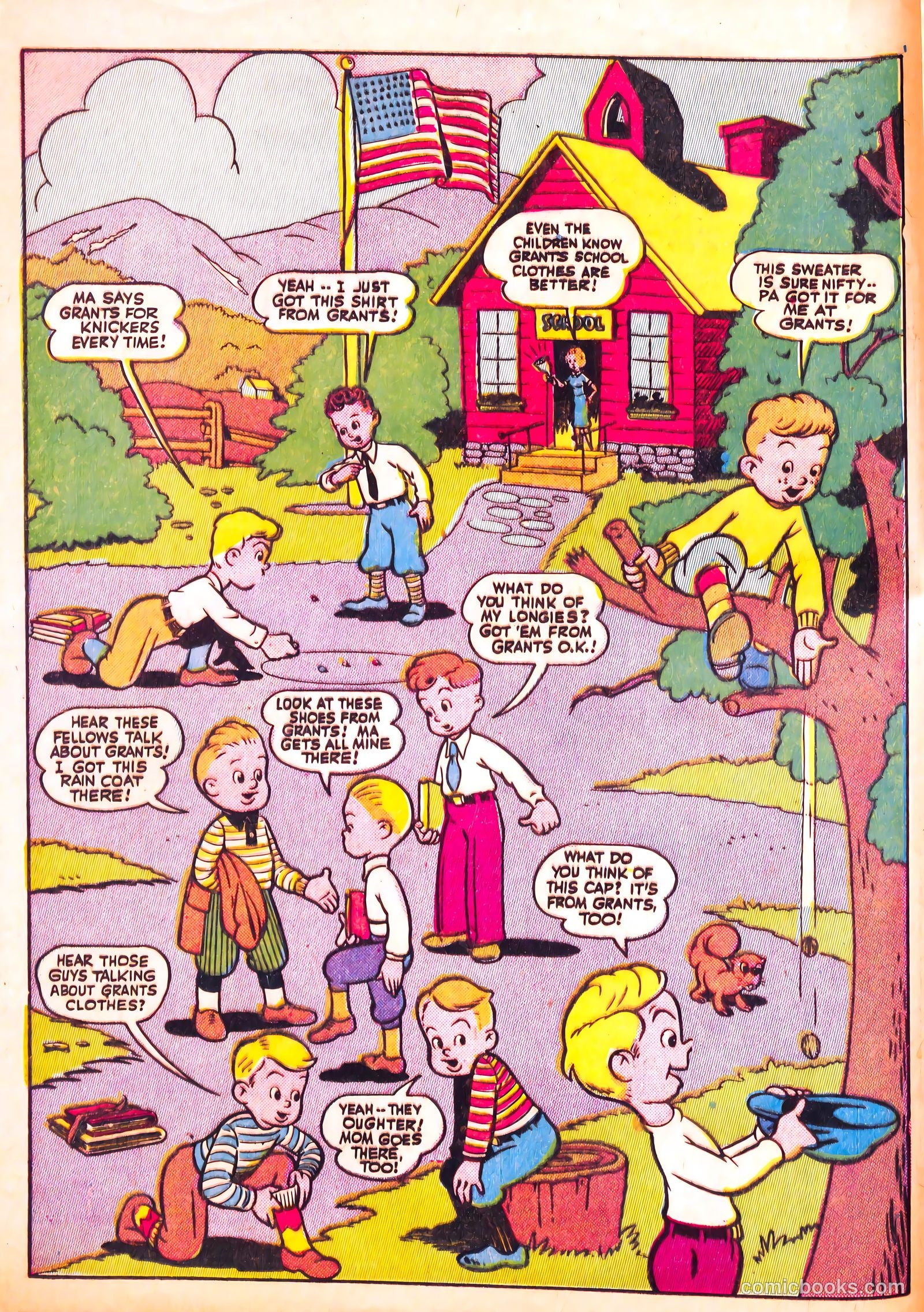 grants comics school day edition #nn — page 4 of 15