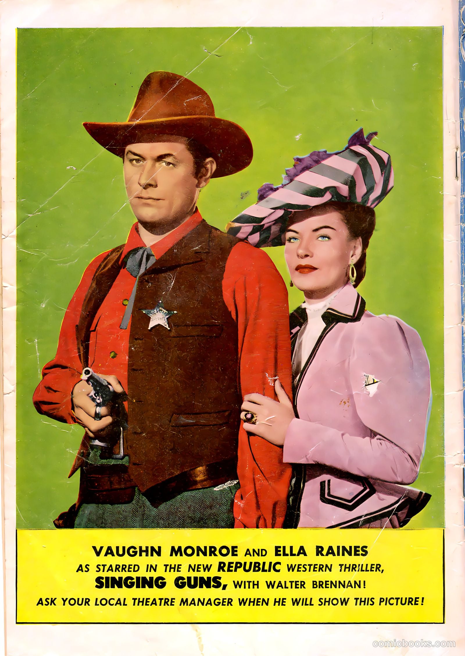 Singing Guns #nn (1950) — page 36 of 36