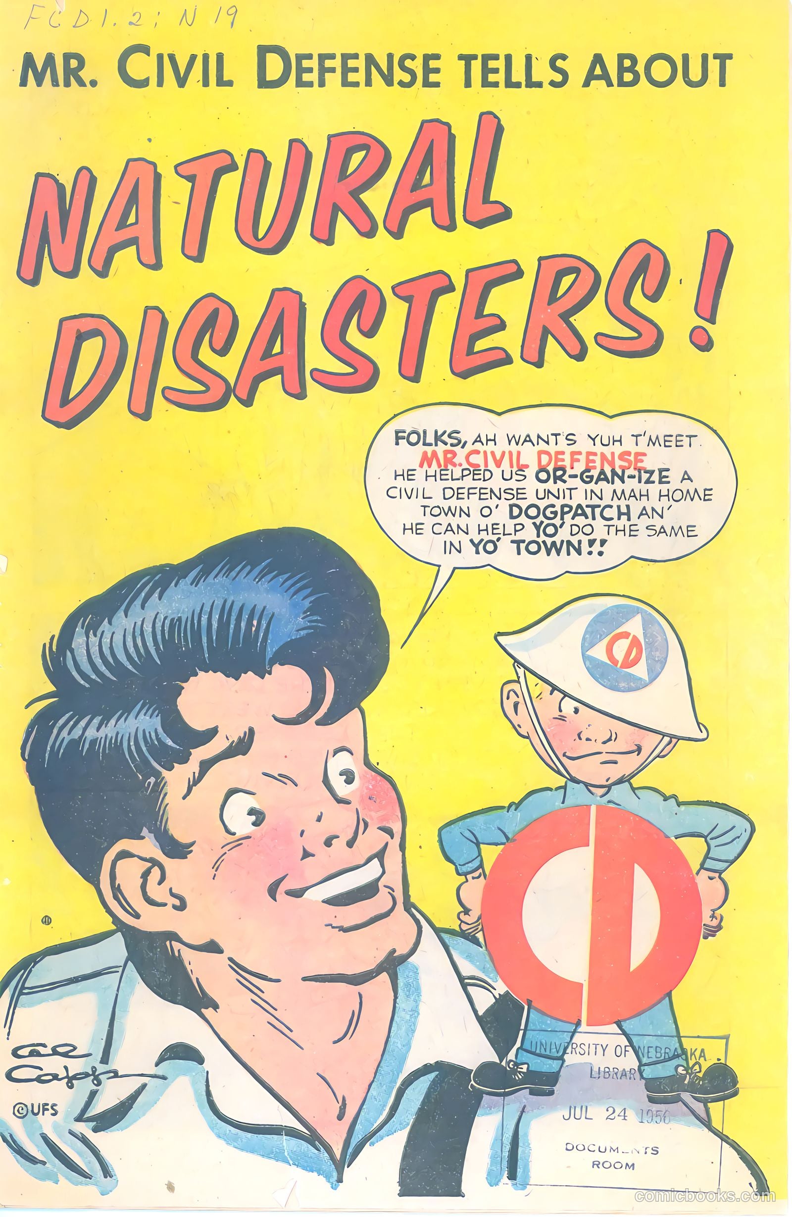 Mr. Civil Defense Tells About Natural Disasters! #nn