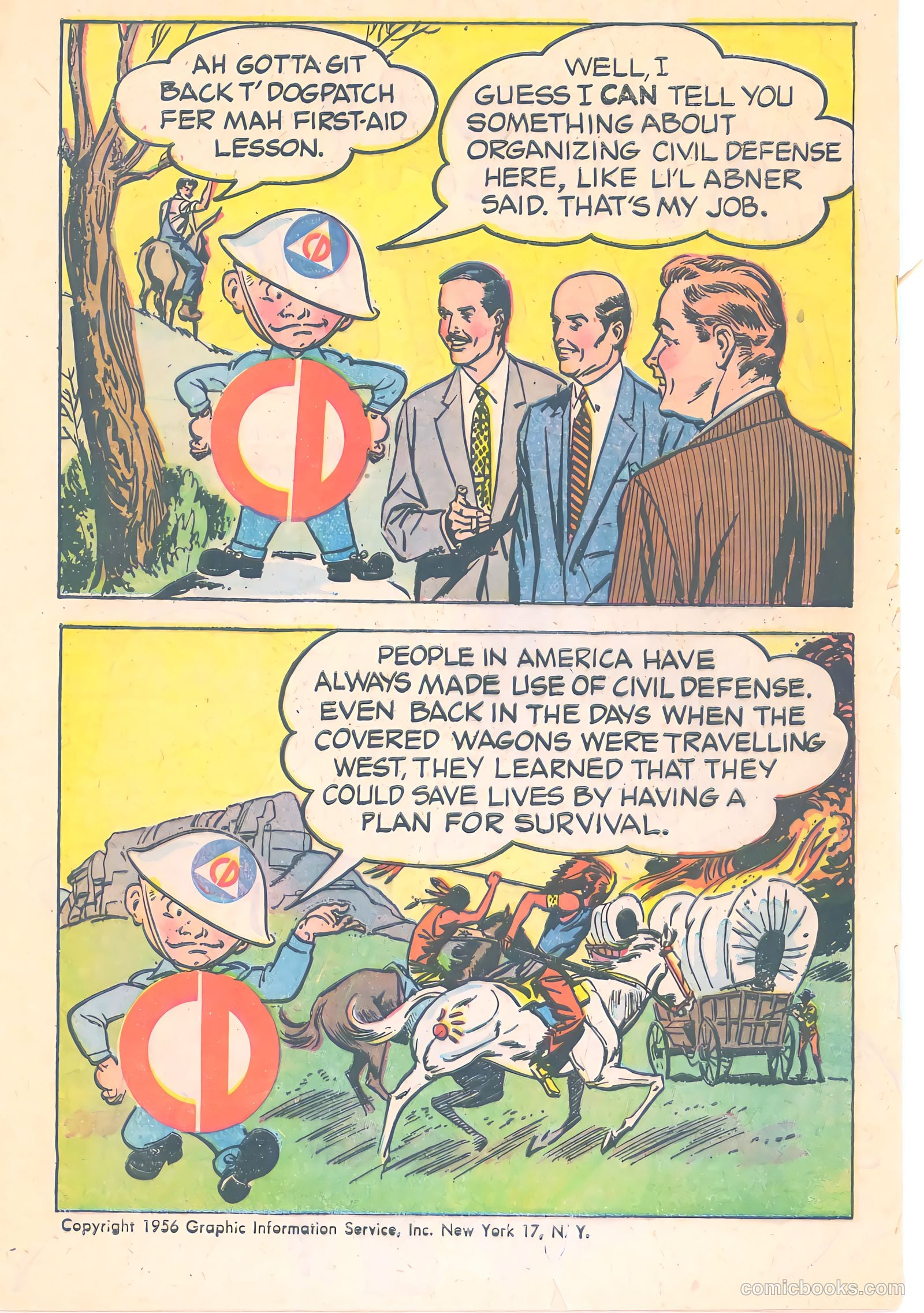 Mr. Civil Defense Tells About Natural Disasters! #nn (1956) — page 2 of 16