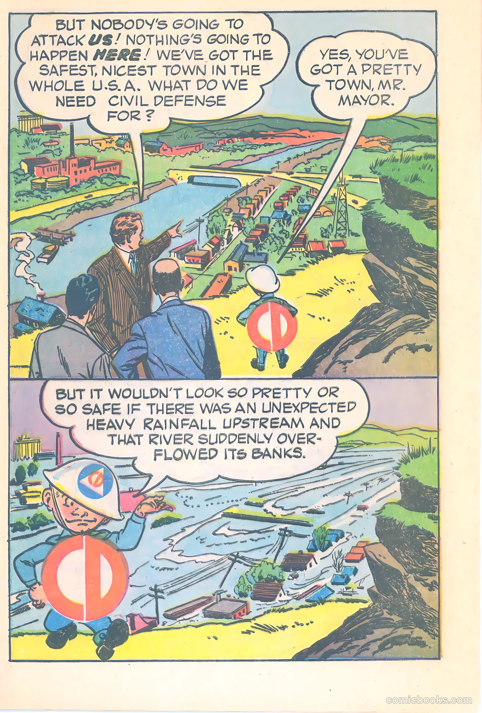 Mr. Civil Defense Tells About Natural Disasters! #nn (1956) — page 3 of 16