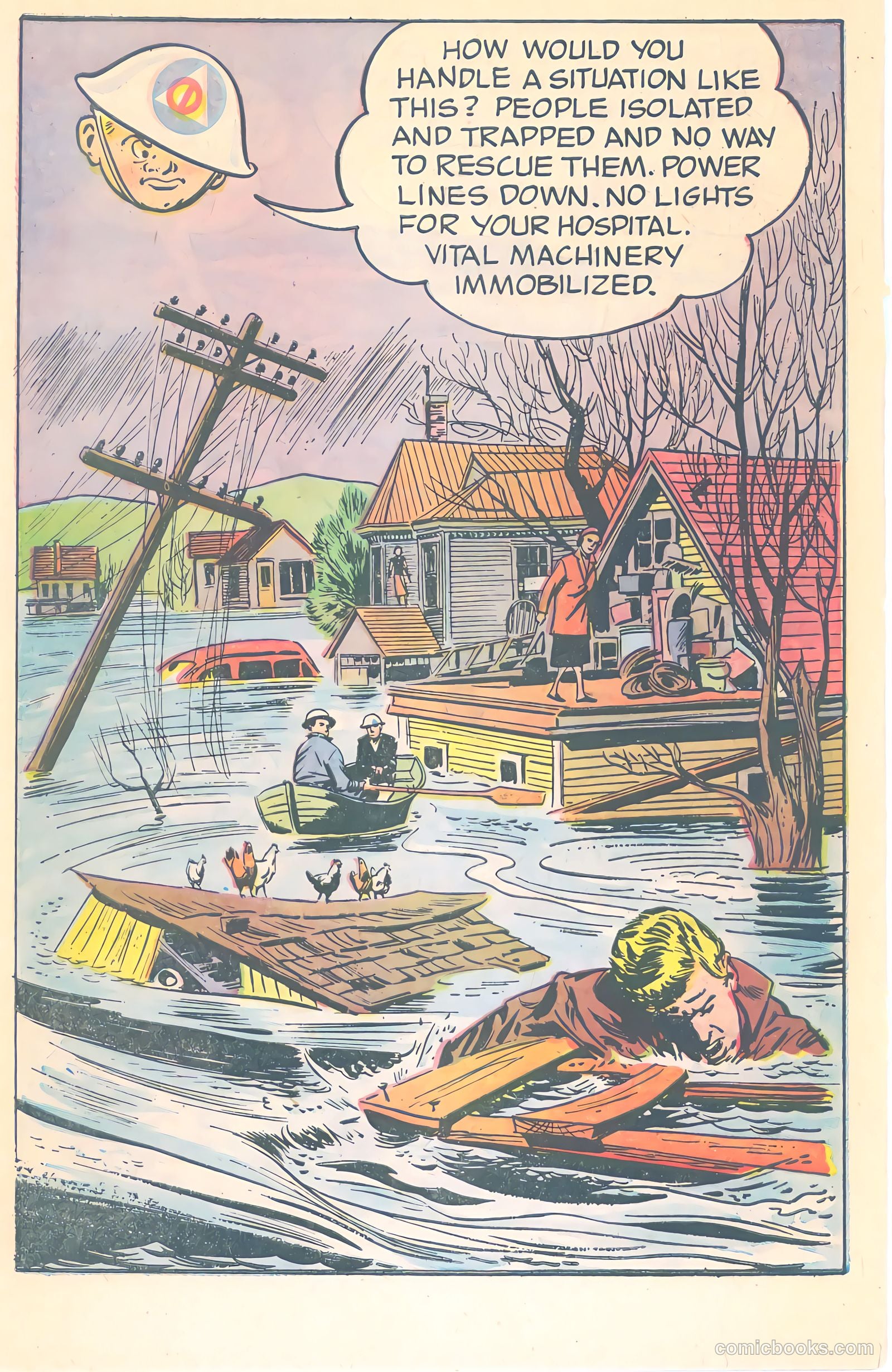 Mr. Civil Defense Tells About Natural Disasters! #nn (1956) — page 4 of 16