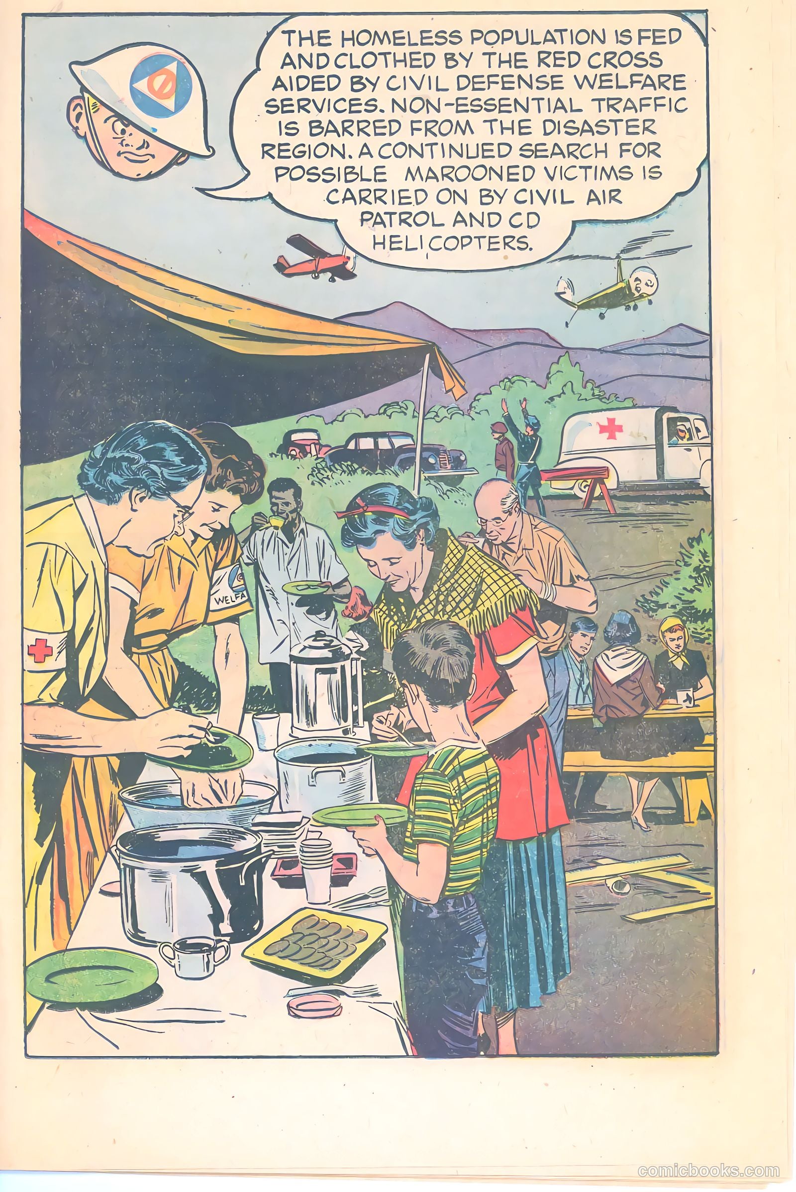 Mr. Civil Defense Tells About Natural Disasters! #nn (1956) — page 9 of 16