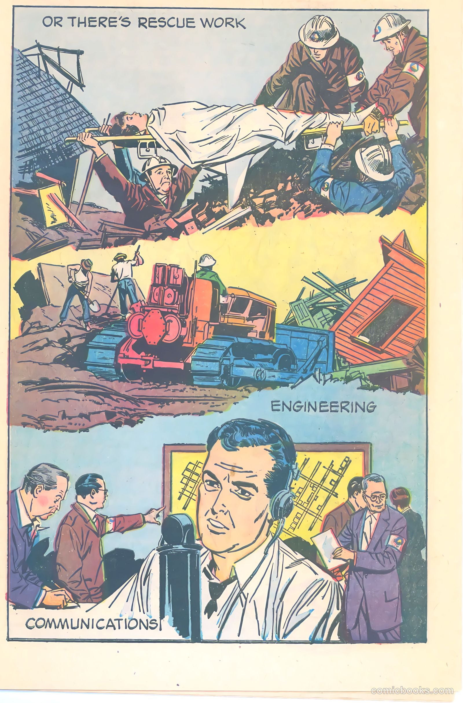 Mr. Civil Defense Tells About Natural Disasters! #nn (1956) — page 13 of 16