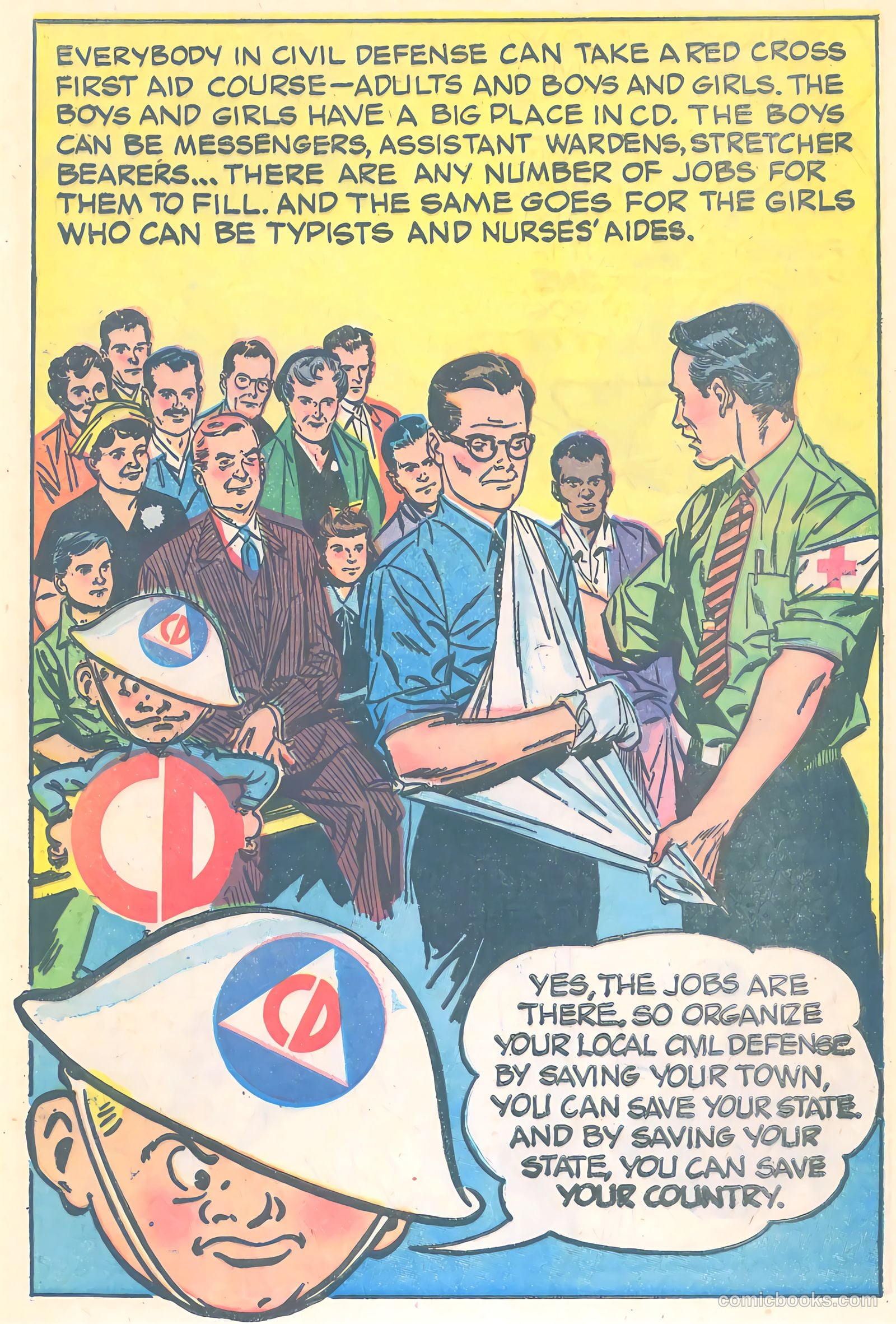 Mr. Civil Defense Tells About Natural Disasters! #nn (1956) — page 14 of 16