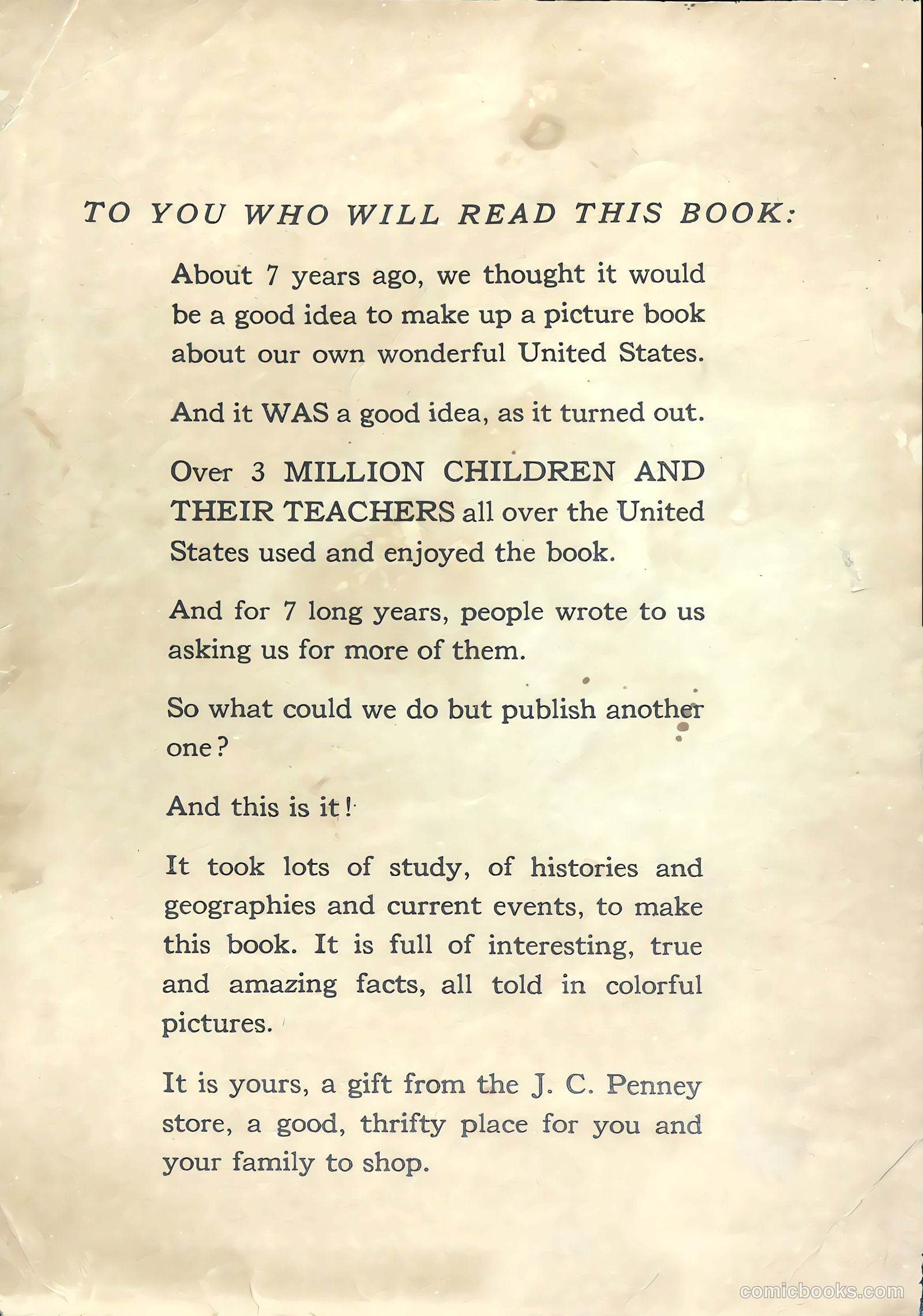 Our United States #nn (1949) — page 2 of 52