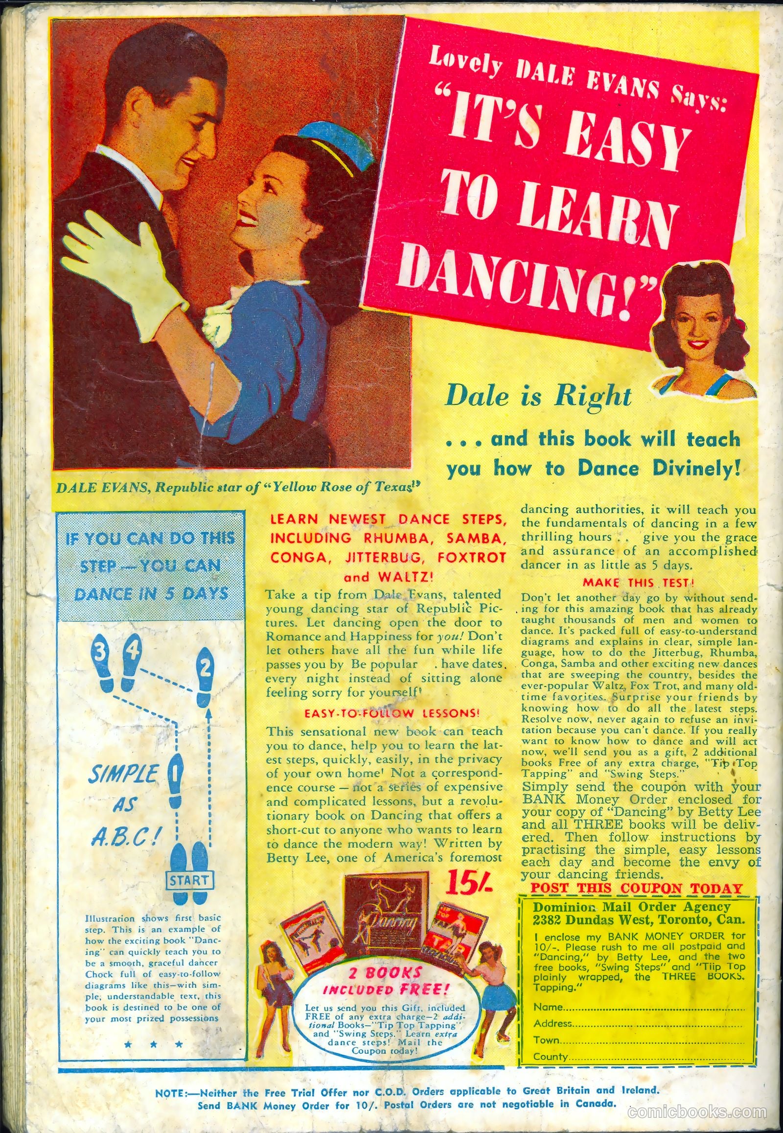 Twinkle Comics #nn (1946) — page 36 of 36