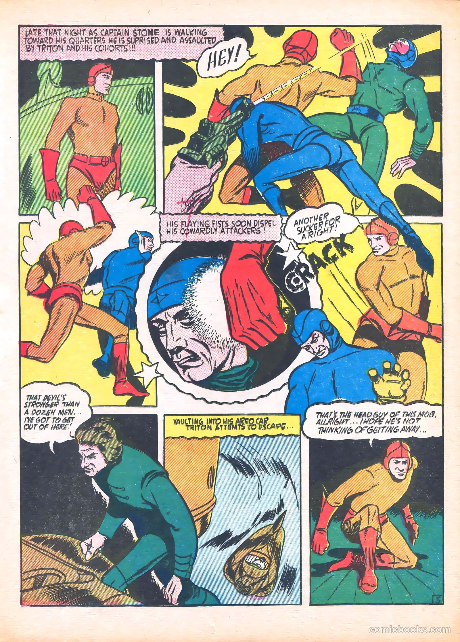 [Holyoke One-Shot] #6 (1944) — page 21 of 36