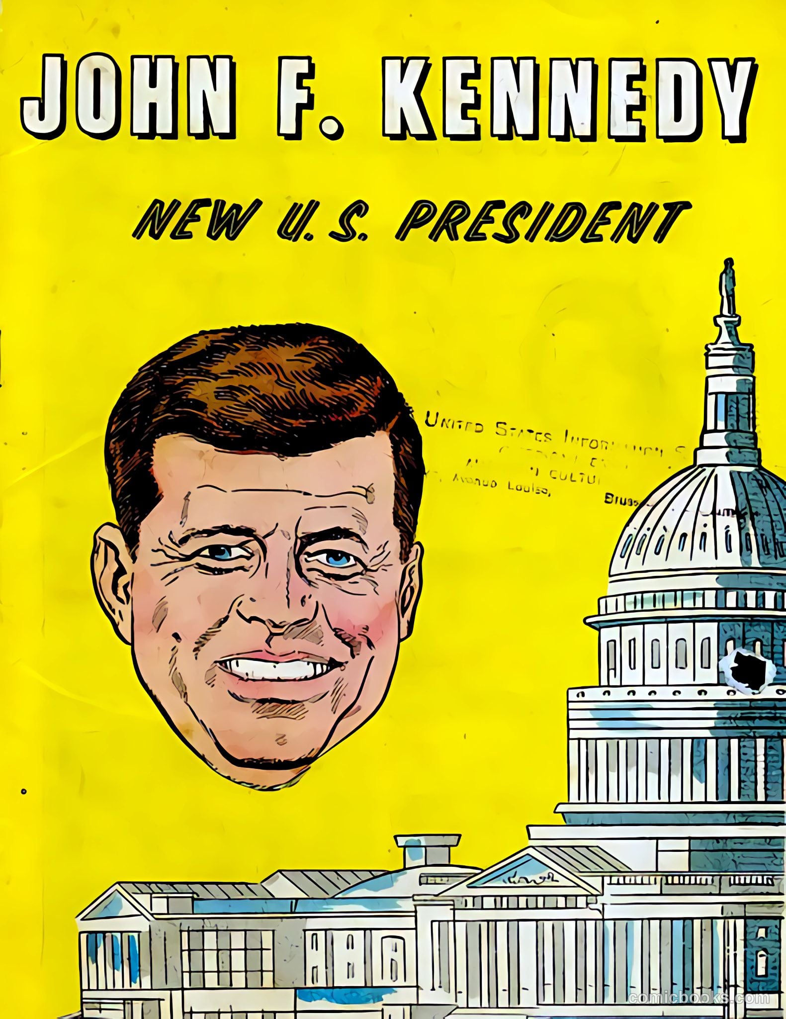 John F. Kennedy New U.S. President #nn (1961) — page 1 of 16