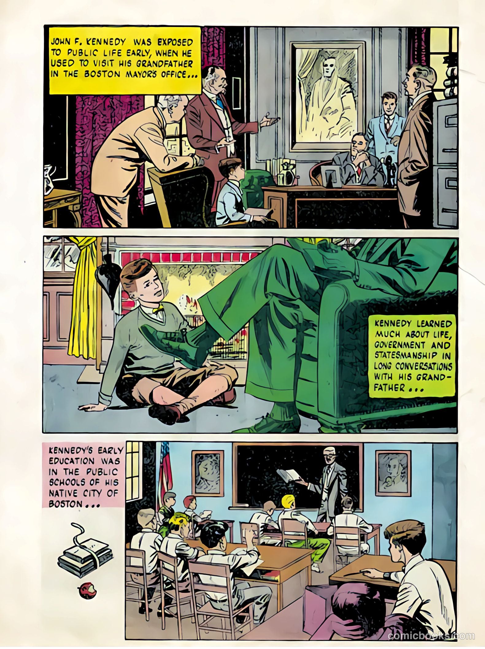 John F. Kennedy New U.S. President #nn (1961) — page 4 of 16