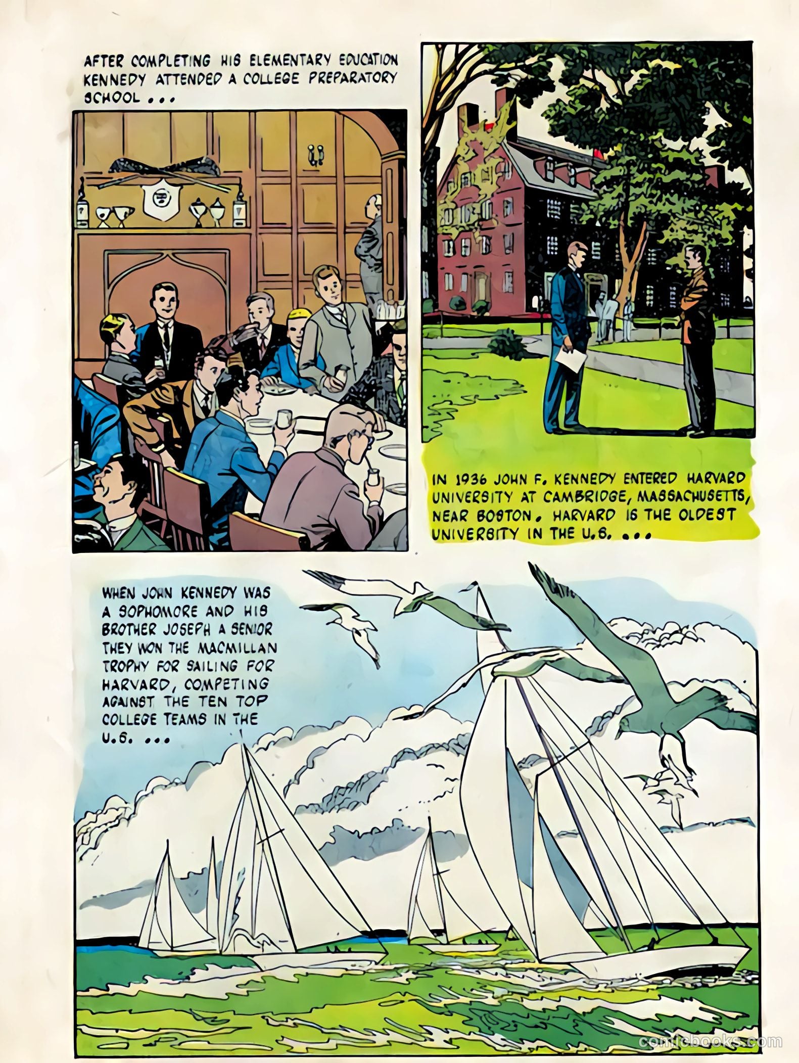 John F. Kennedy New U.S. President #nn (1961) — page 5 of 16