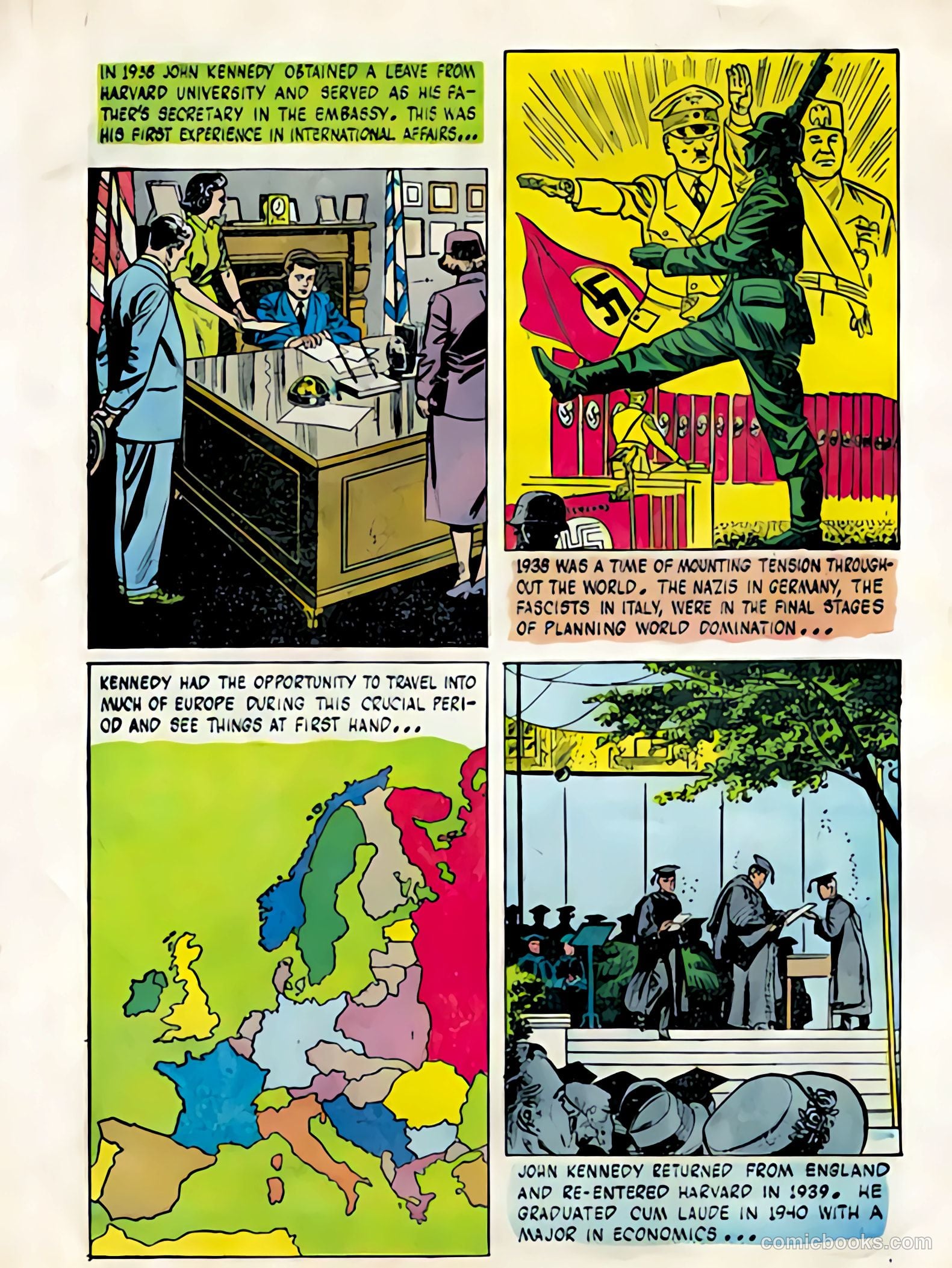 John F. Kennedy New U.S. President #nn (1961) — page 7 of 16