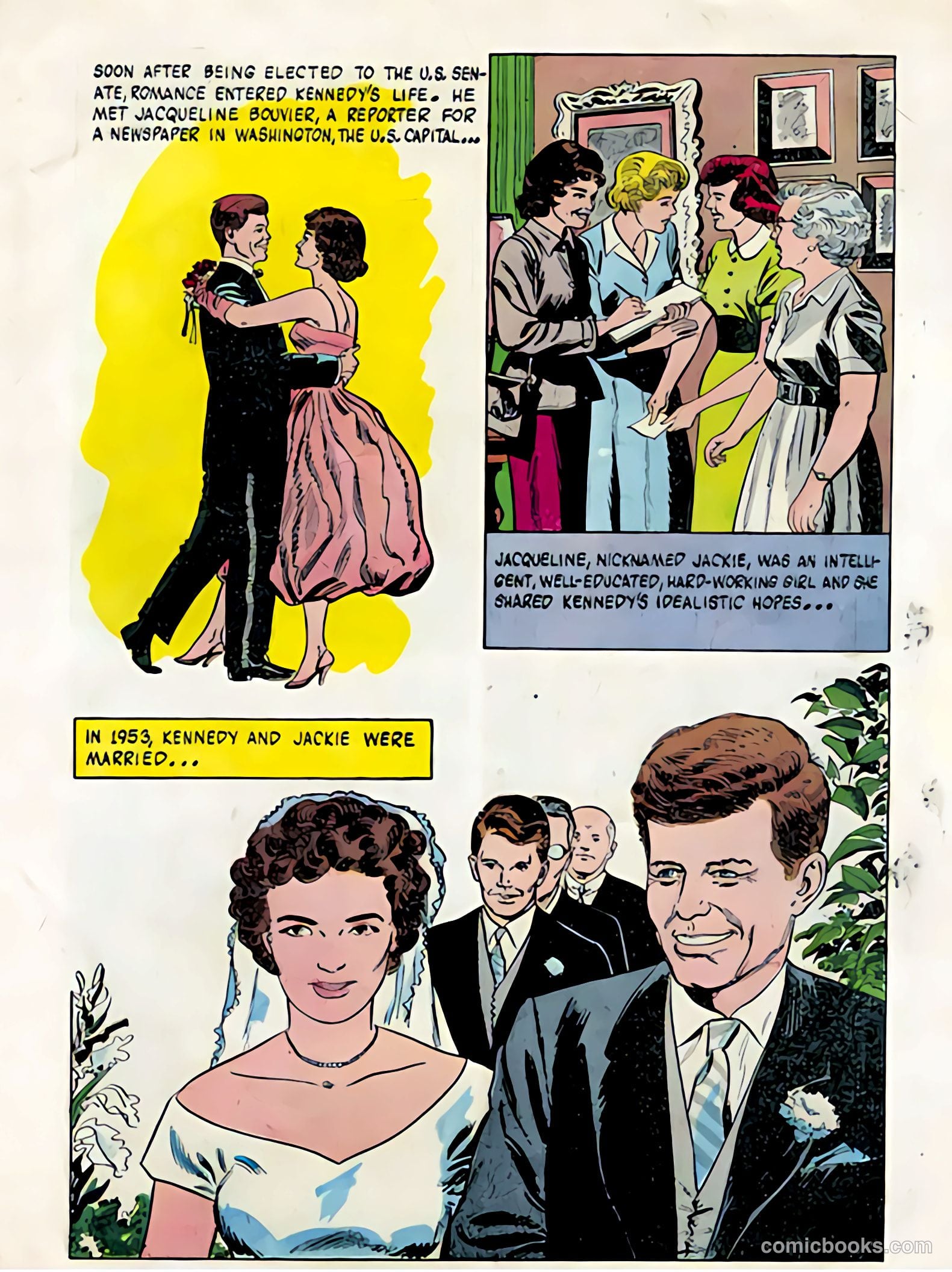 John F. Kennedy New U.S. President #nn (1961) — page 11 of 16