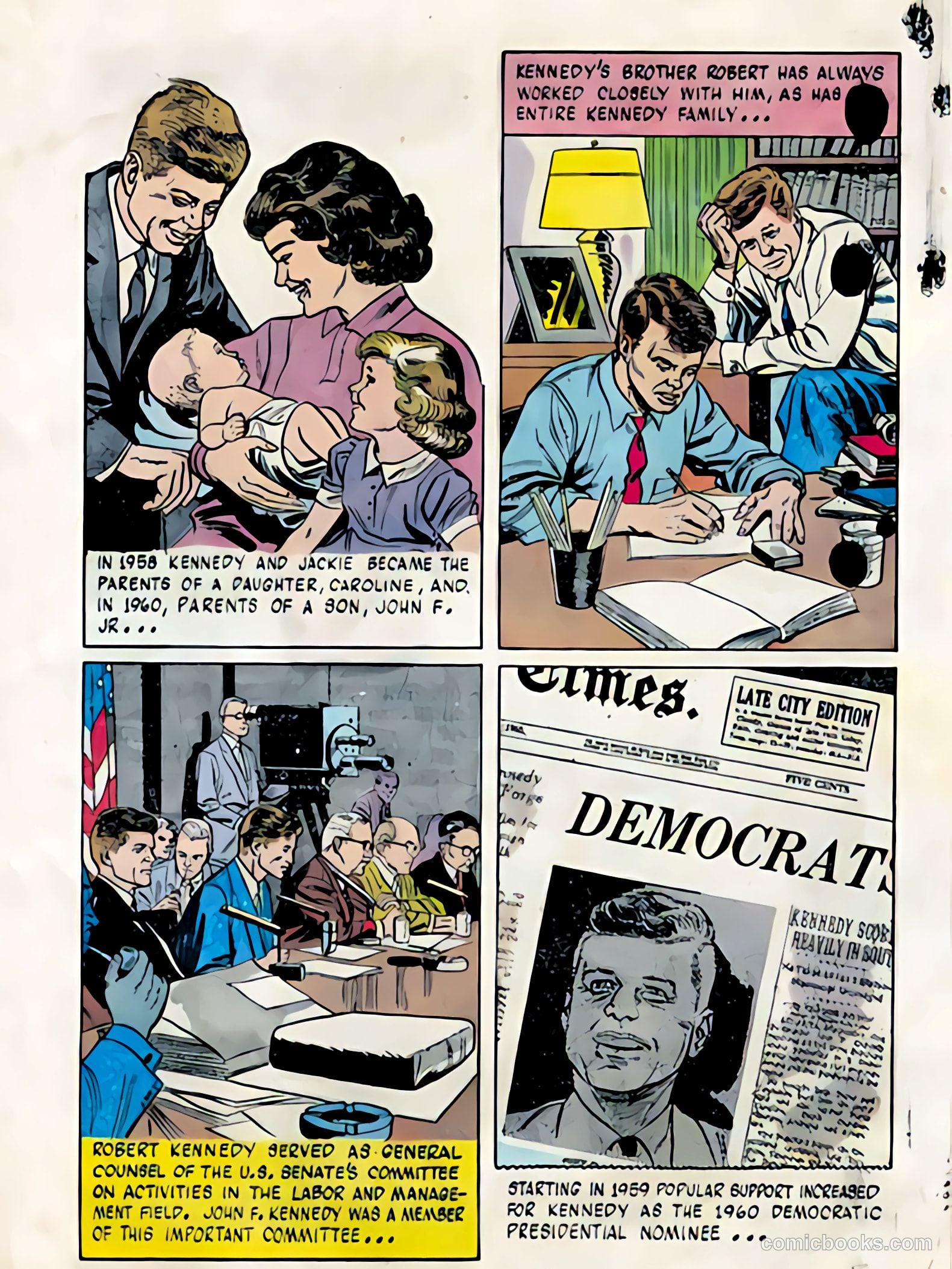 John F. Kennedy New U.S. President #nn (1961) — page 13 of 16