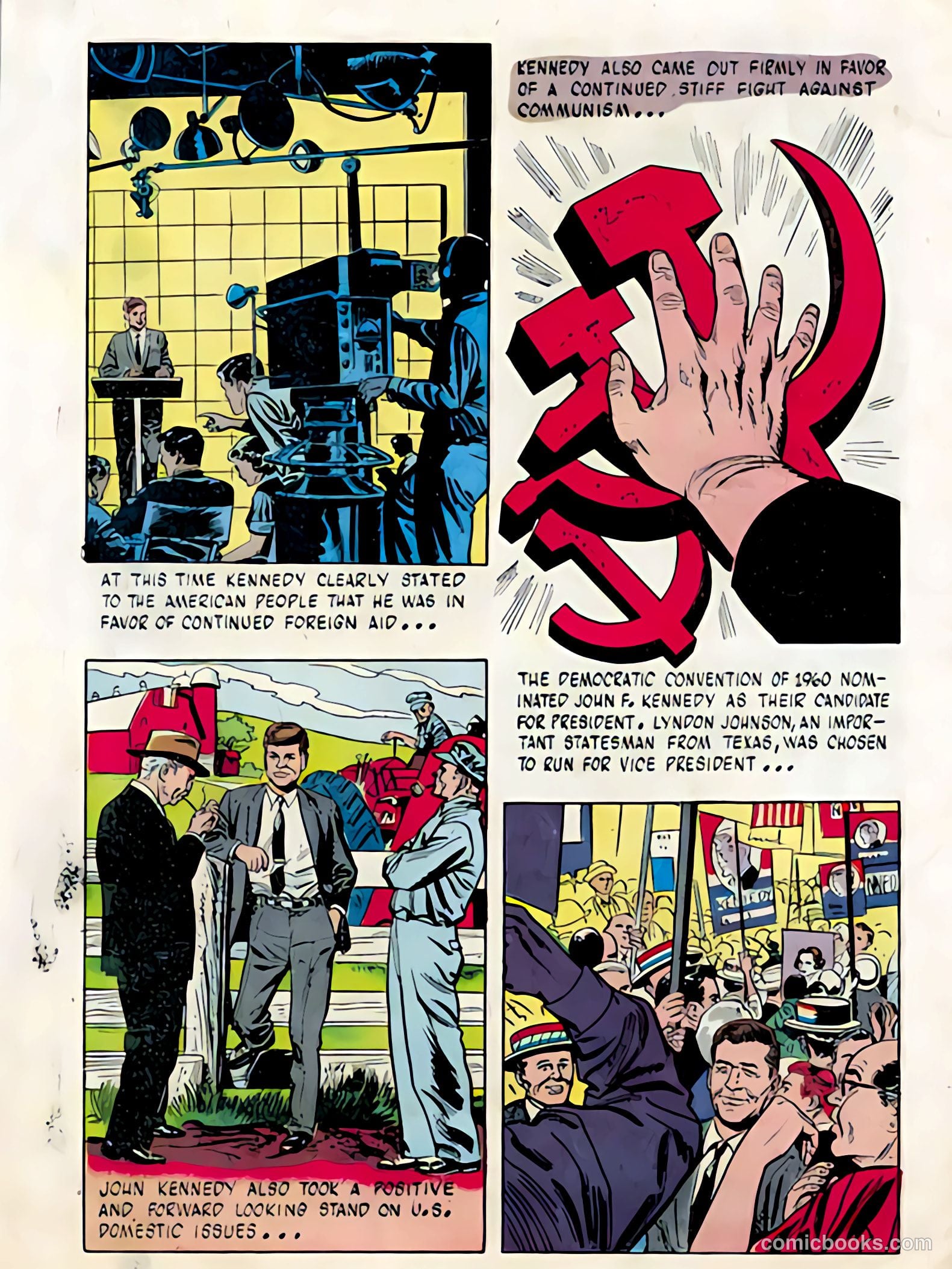 John F. Kennedy New U.S. President #nn (1961) — page 14 of 16