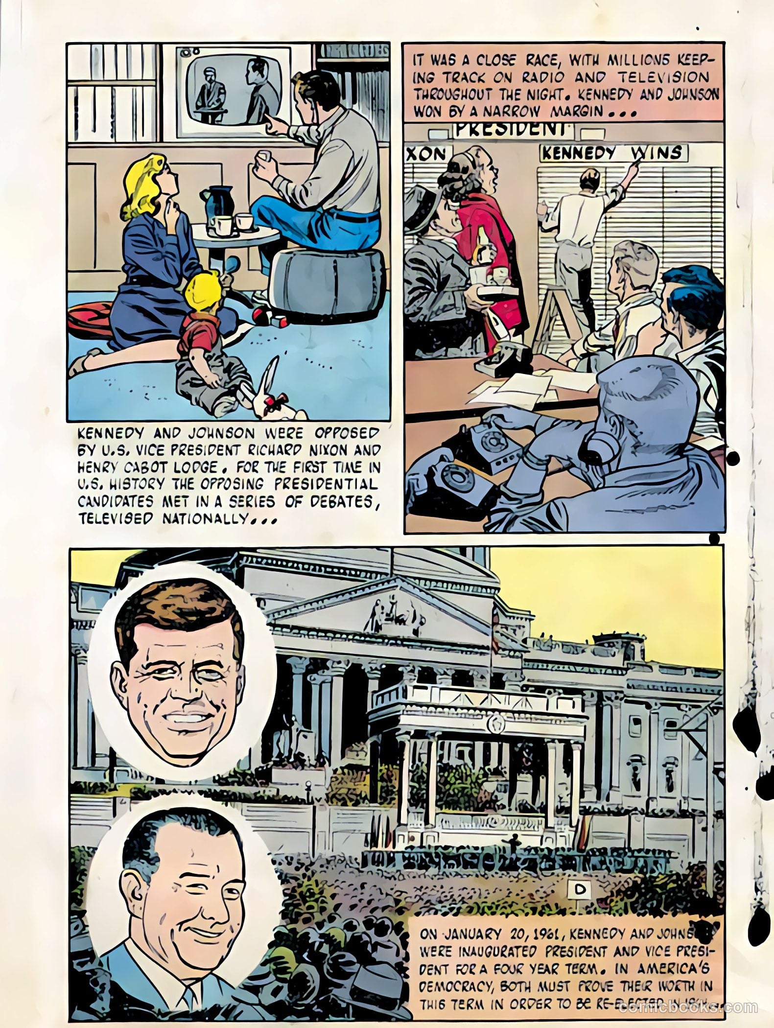 John F. Kennedy New U.S. President #nn (1961) — page 15 of 16