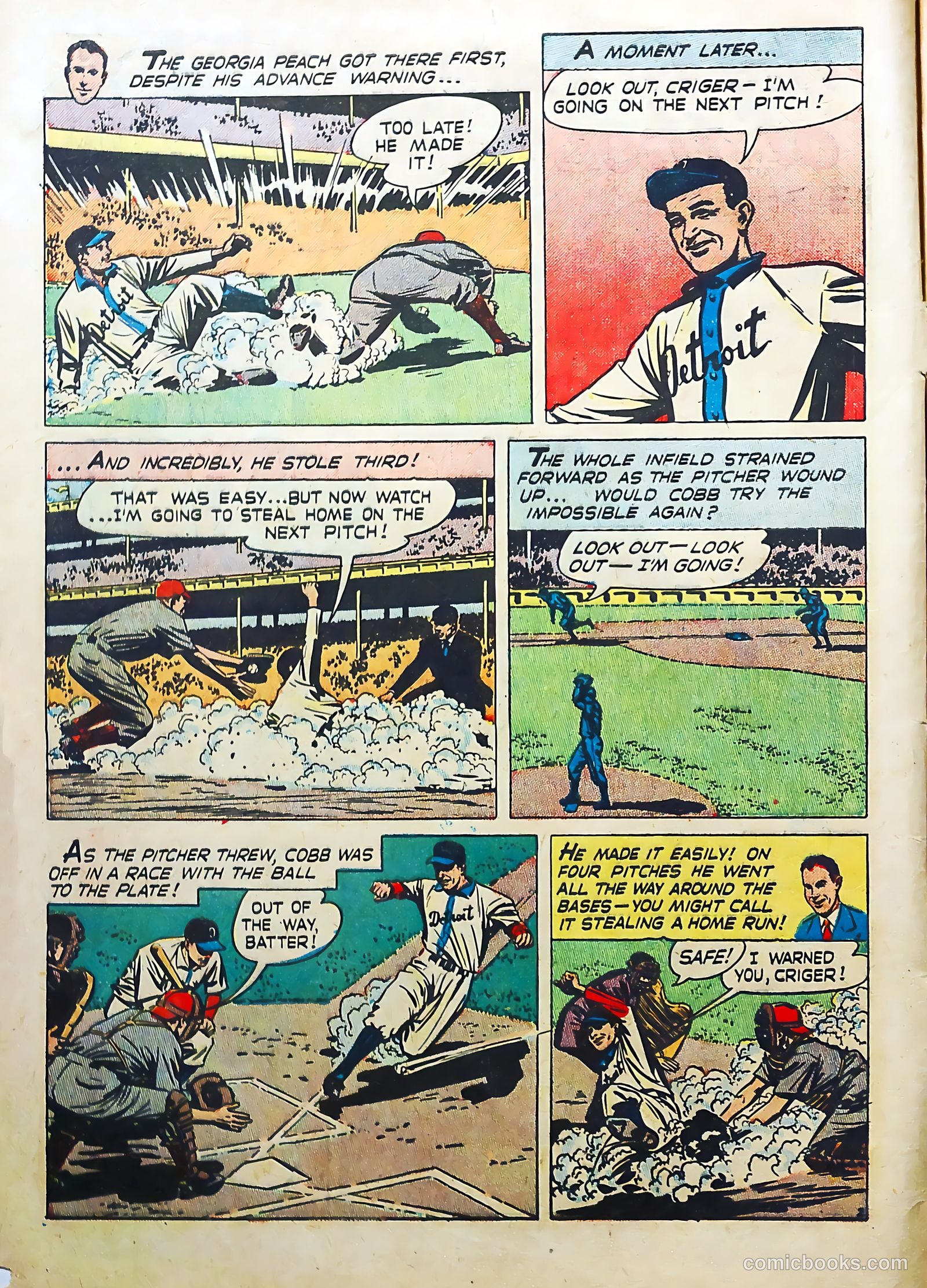 Bill Stern's Sports Book #10 (1951) — page 4 of 37