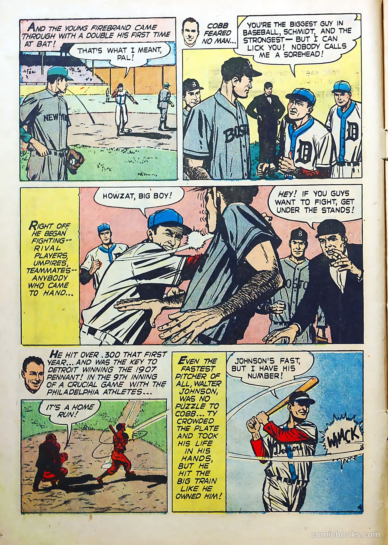 Bill Stern's Sports Book #10 (1951) — page 6 of 37