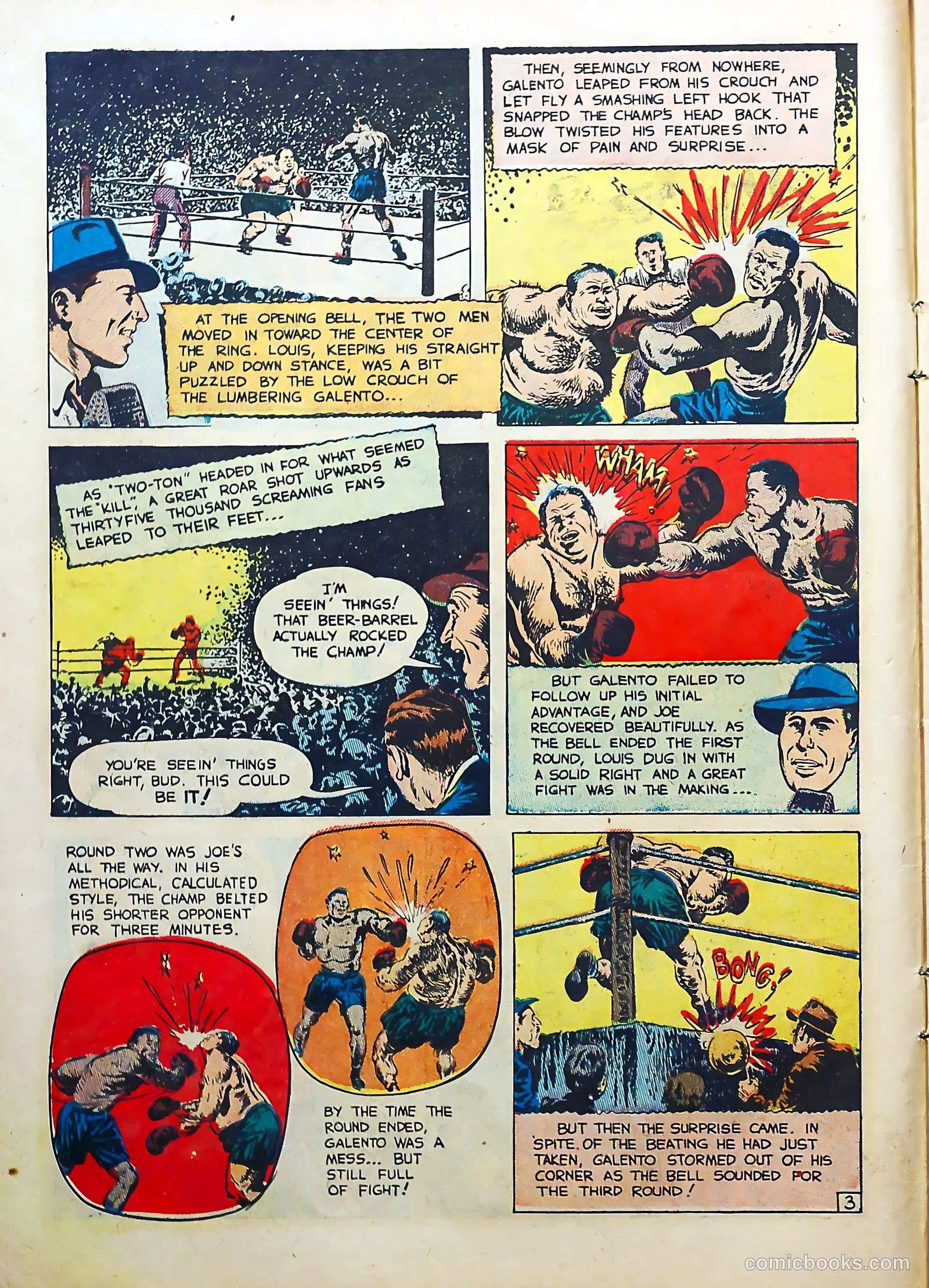 Bill Stern's Sports Book #10 (1951) — page 10 of 37