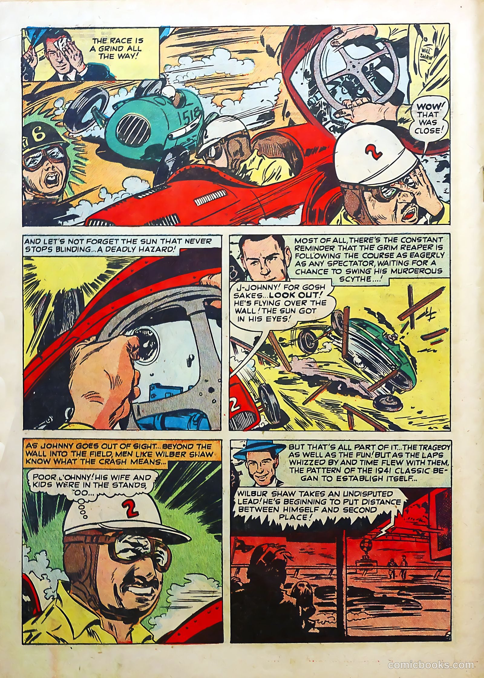 Bill Stern's Sports Book #10 (1951) — page 18 of 37